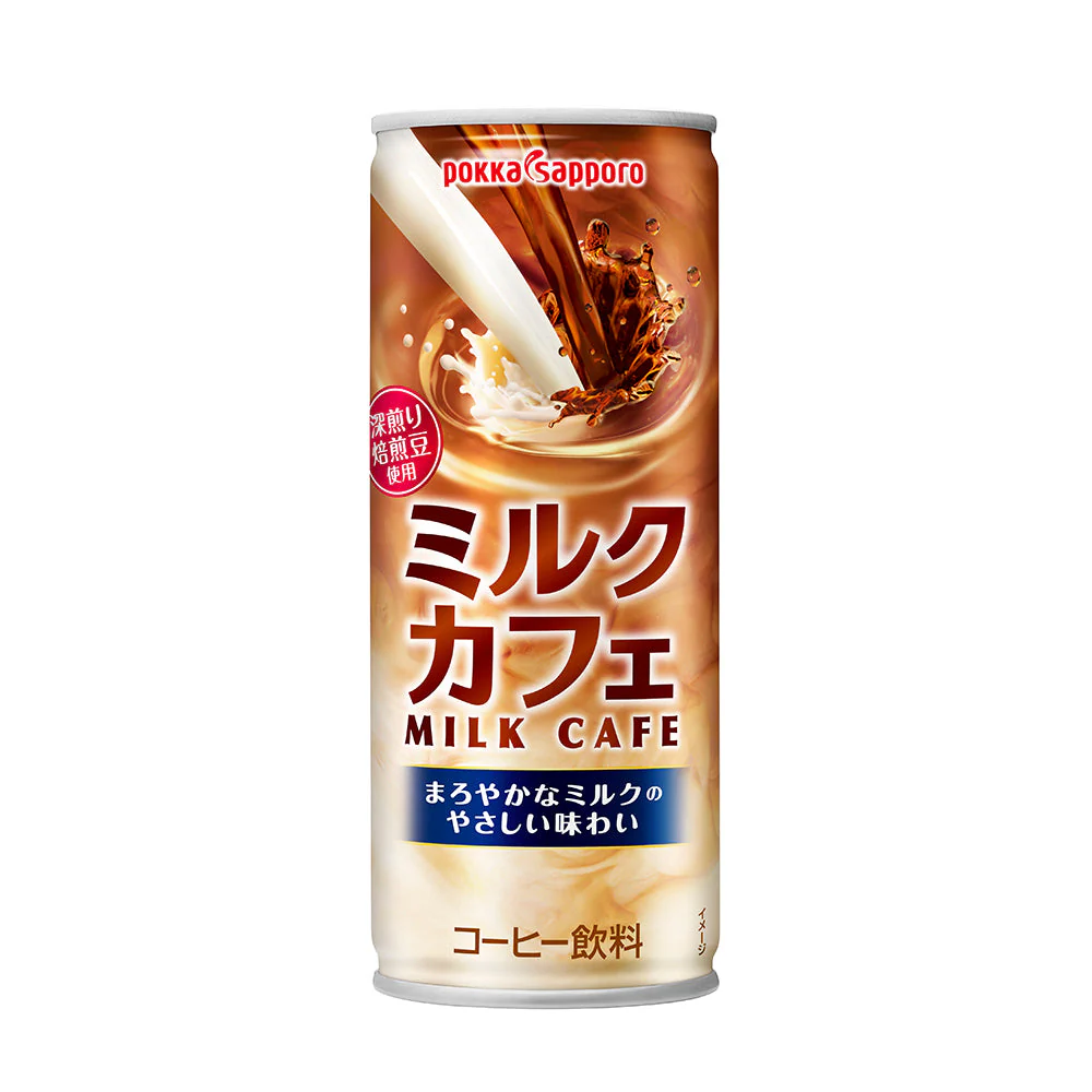 Pokka Sapporo Milk Coffee Coffee Beverage 250 mL