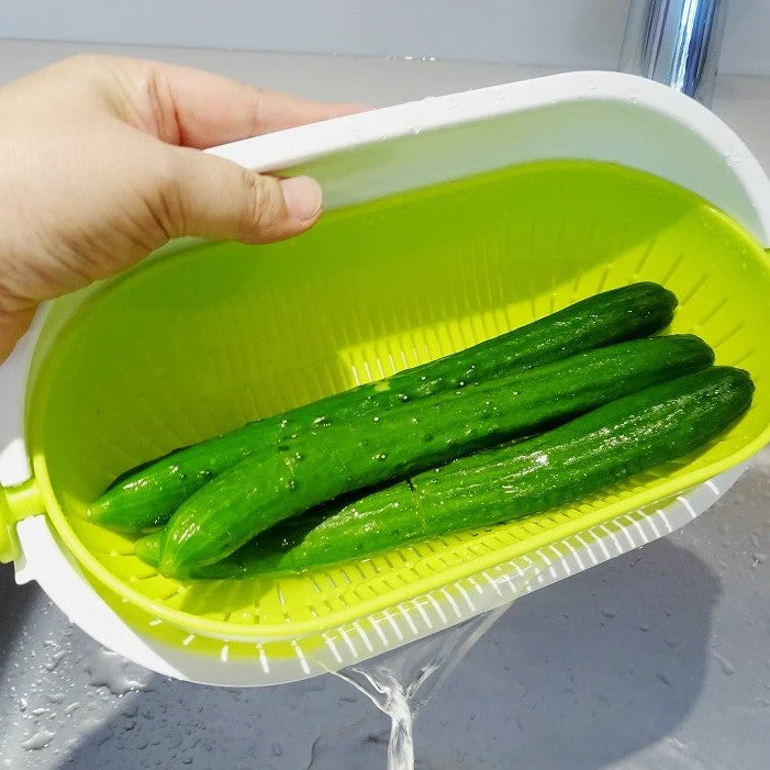 Kokubo Spin Wheel Colander (Oval ) - Image 2