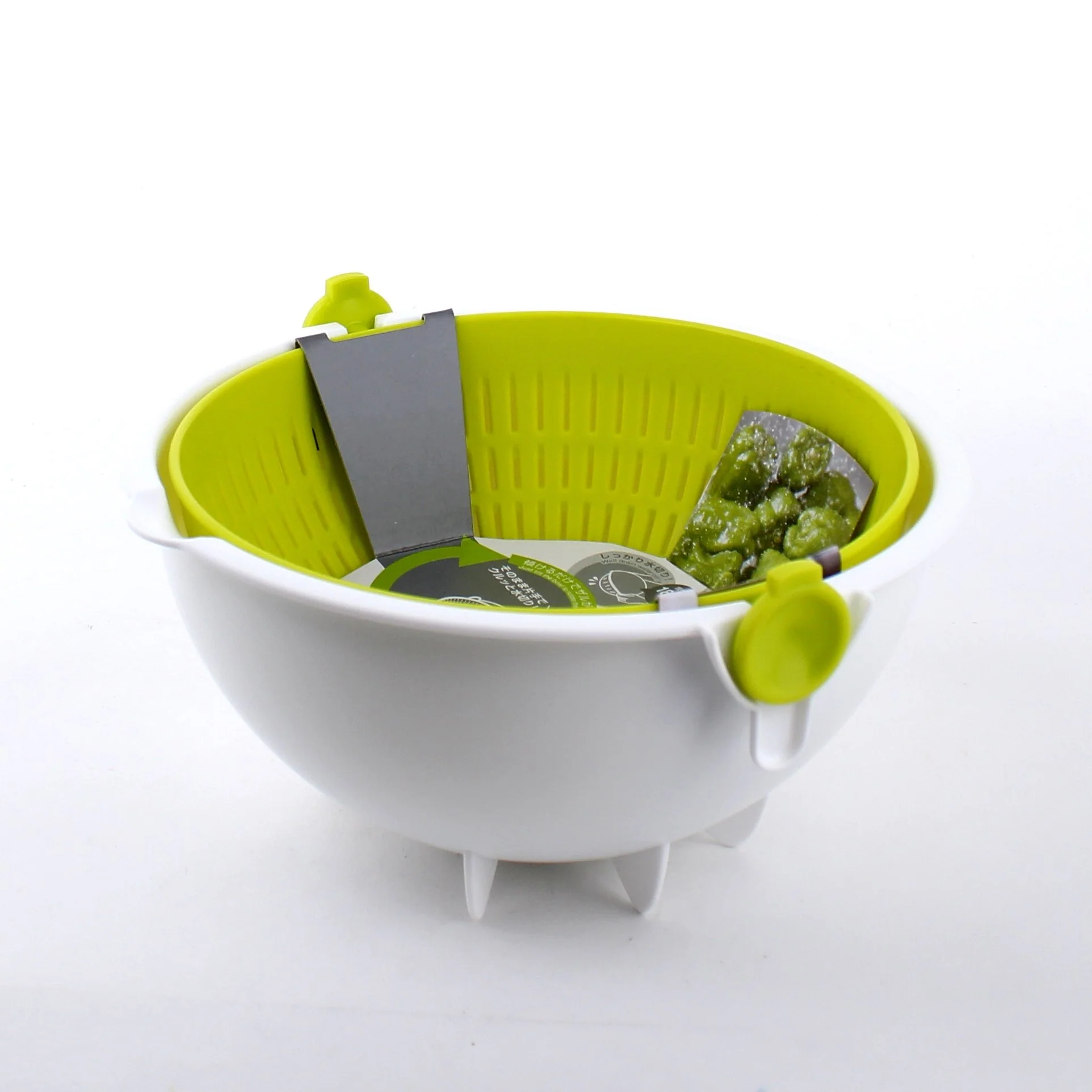 19cm Kokubo Spin Wheel Colander - Image 3