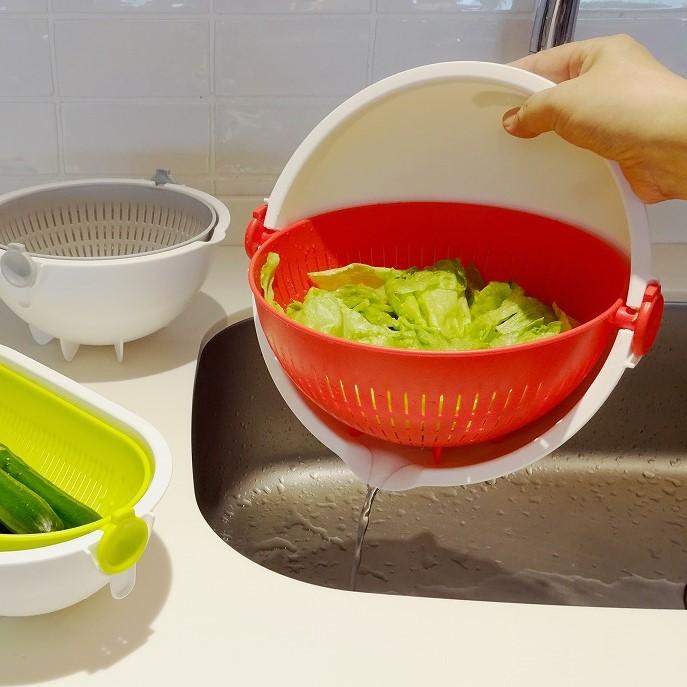 19cm Kokubo Spin Wheel Colander - Image 5