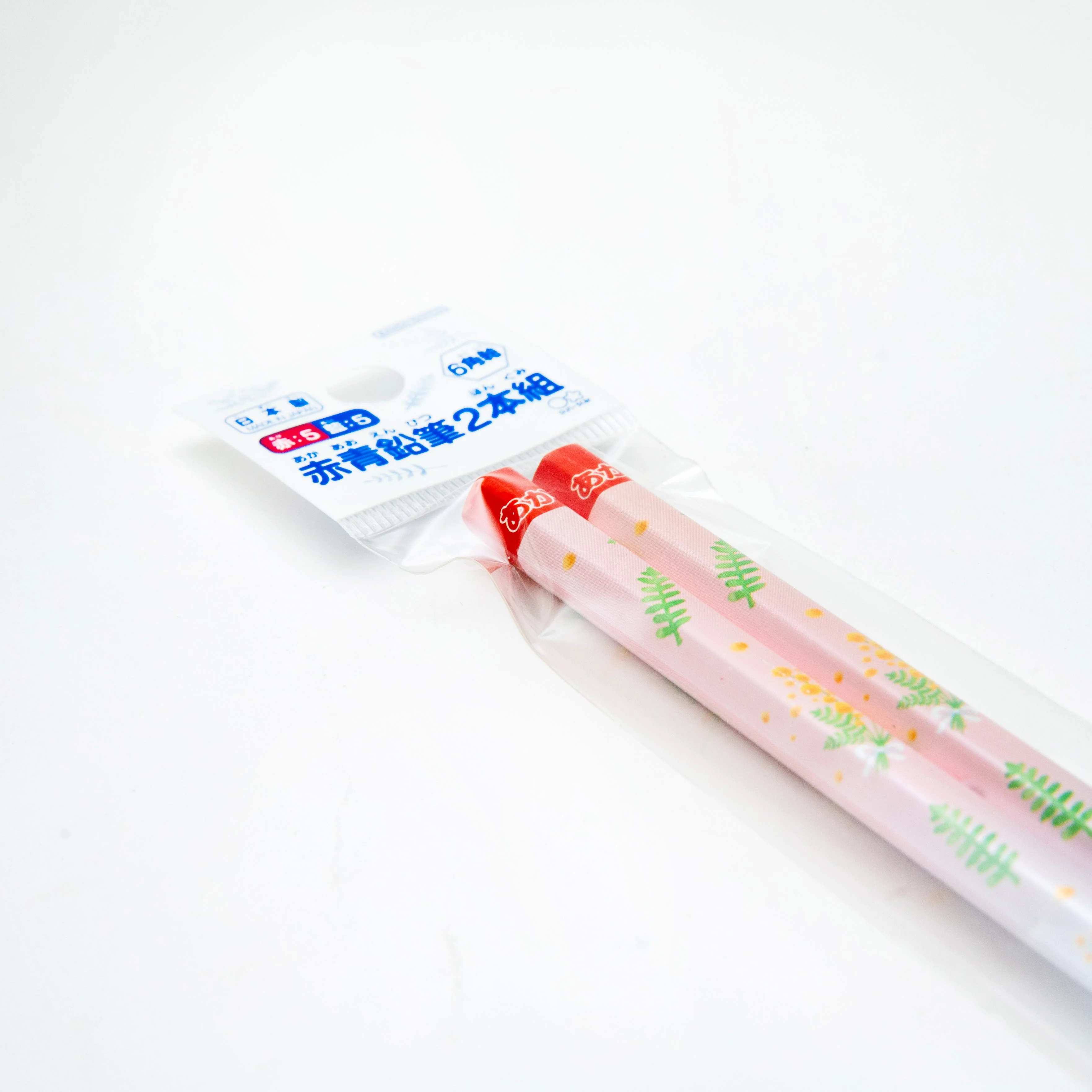 Sun-Star Double-Ended Mimosa Pentagon Red & Blue Coloured Pencils - Image 2
