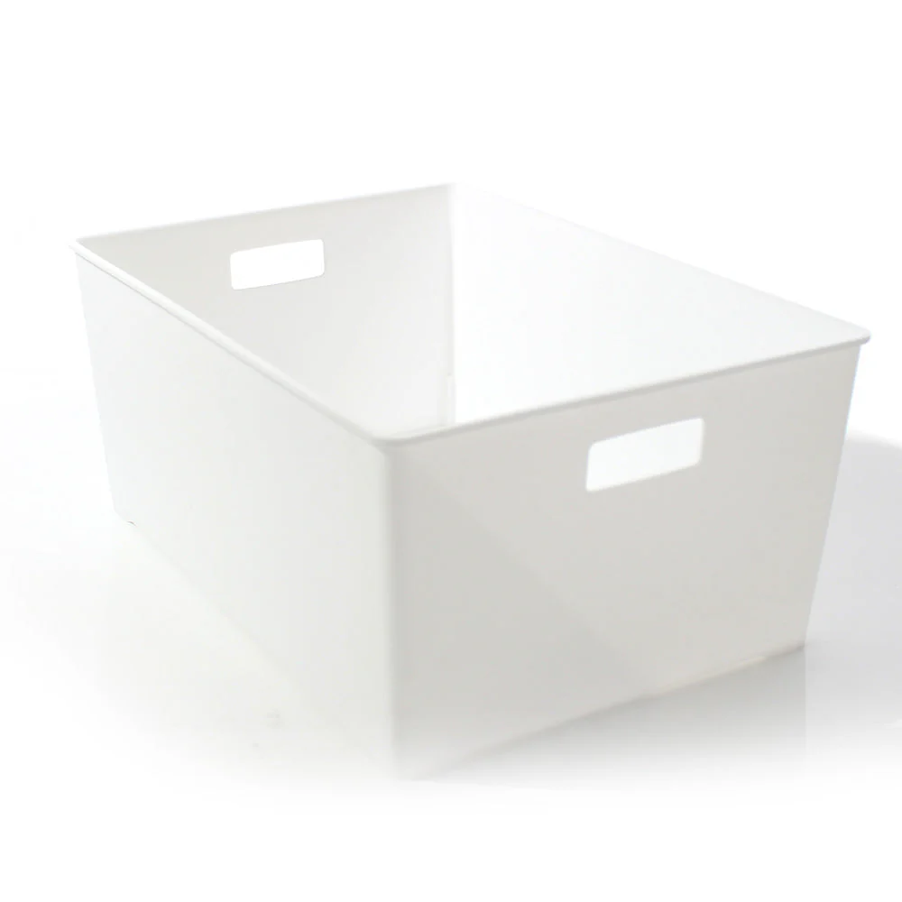 White Container with Handle - Image 2