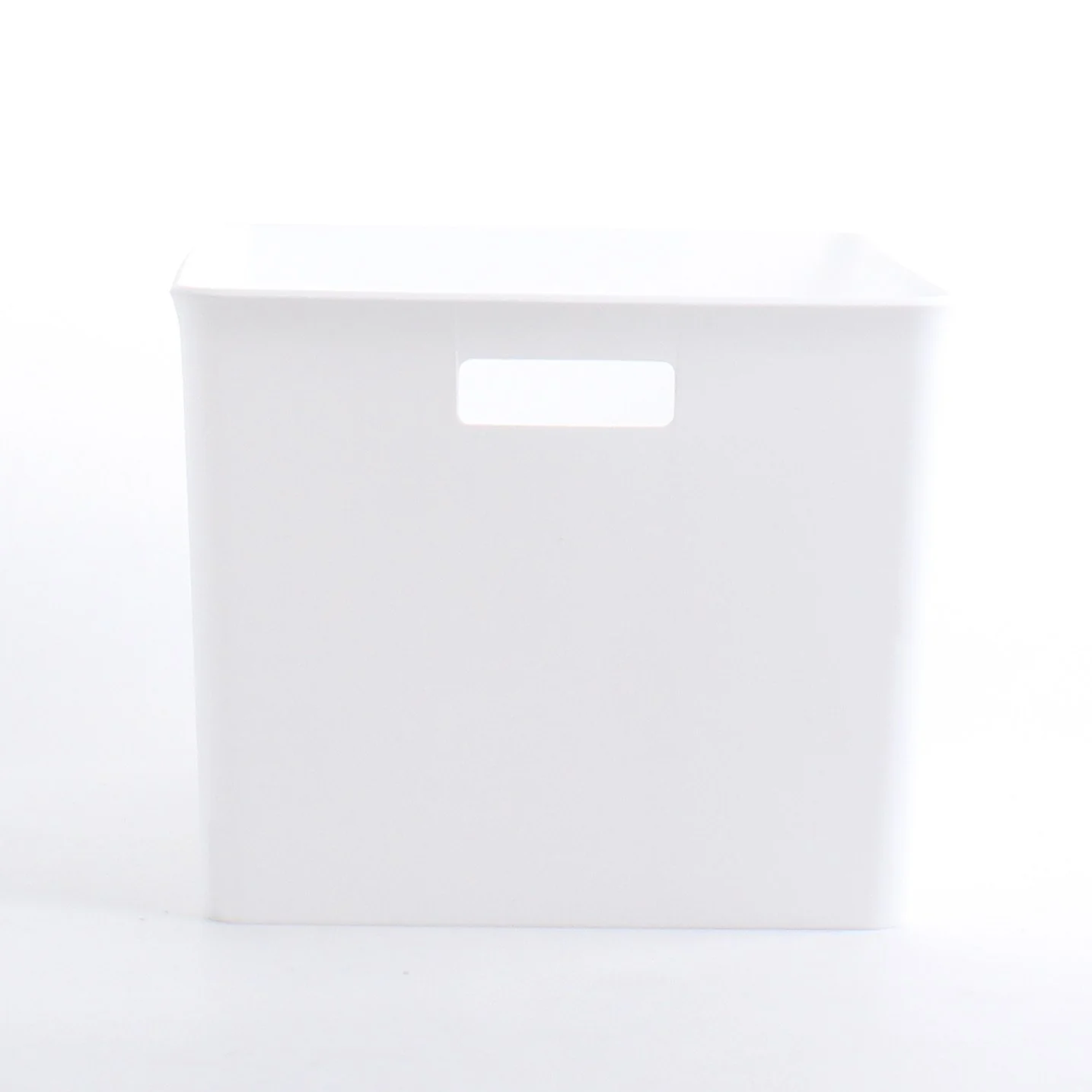 White Storage Container with Handle - Image 3