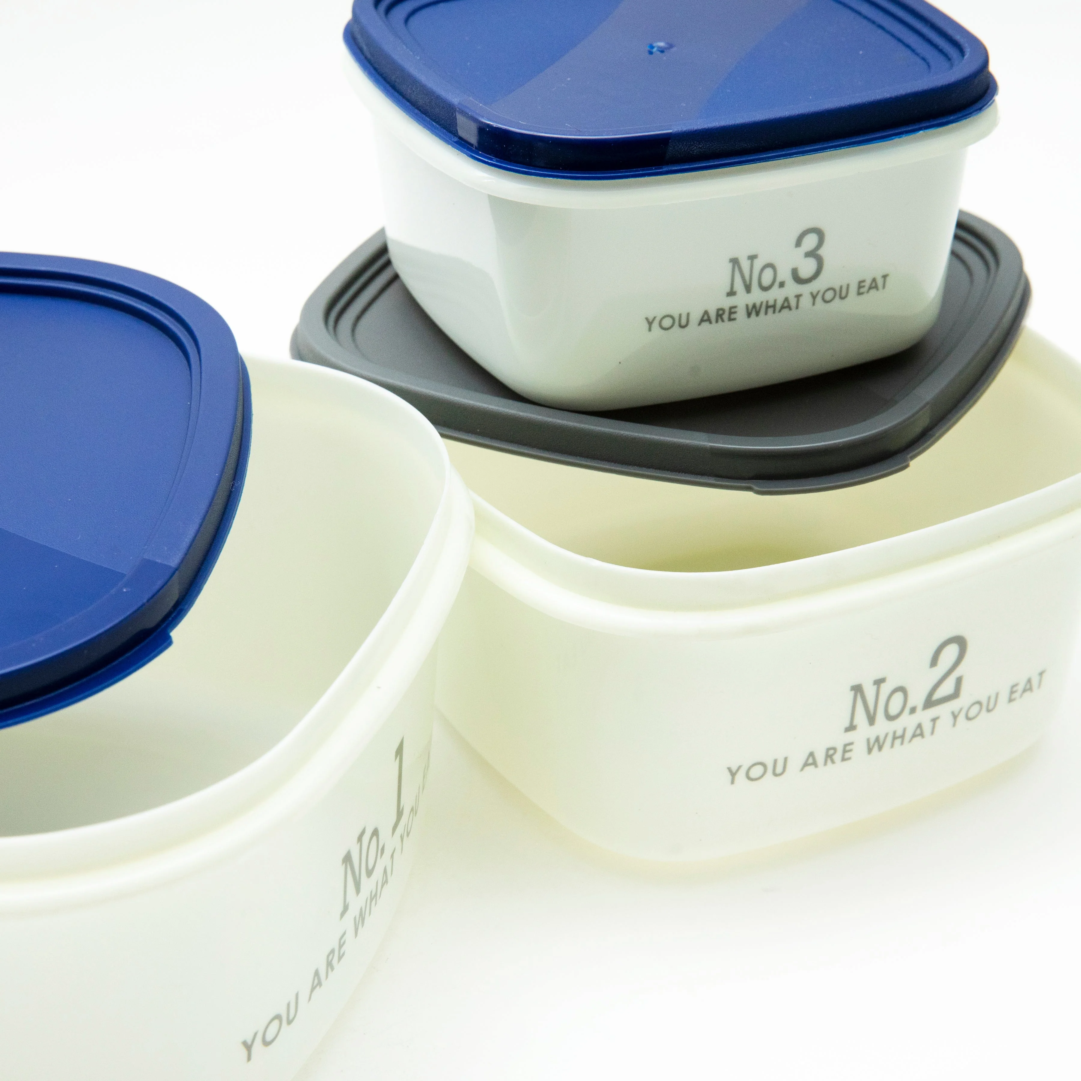 You are what you eat Melange Containers (3pcs) - Image 2
