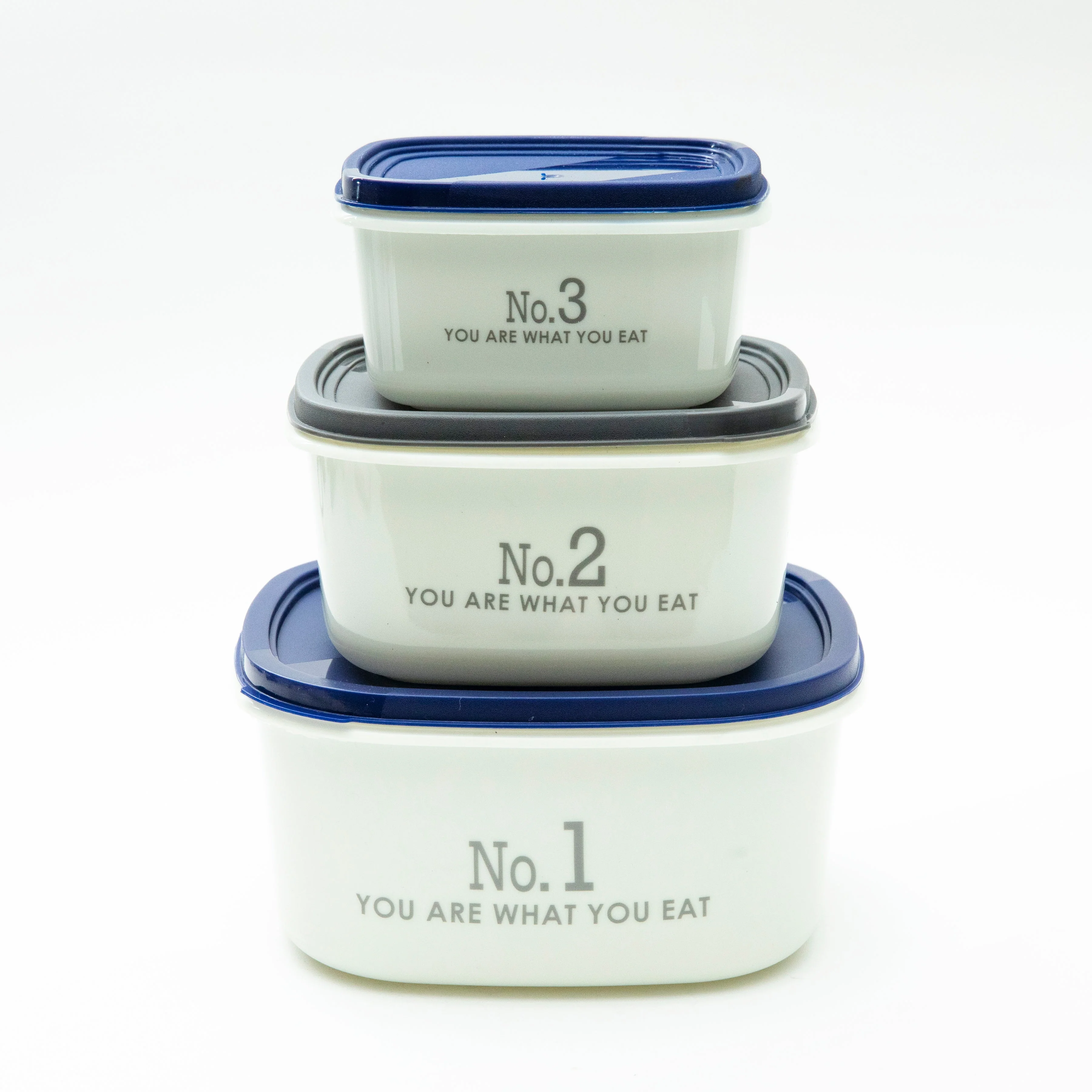 You are what you eat Melange Containers (3pcs) - Image 4