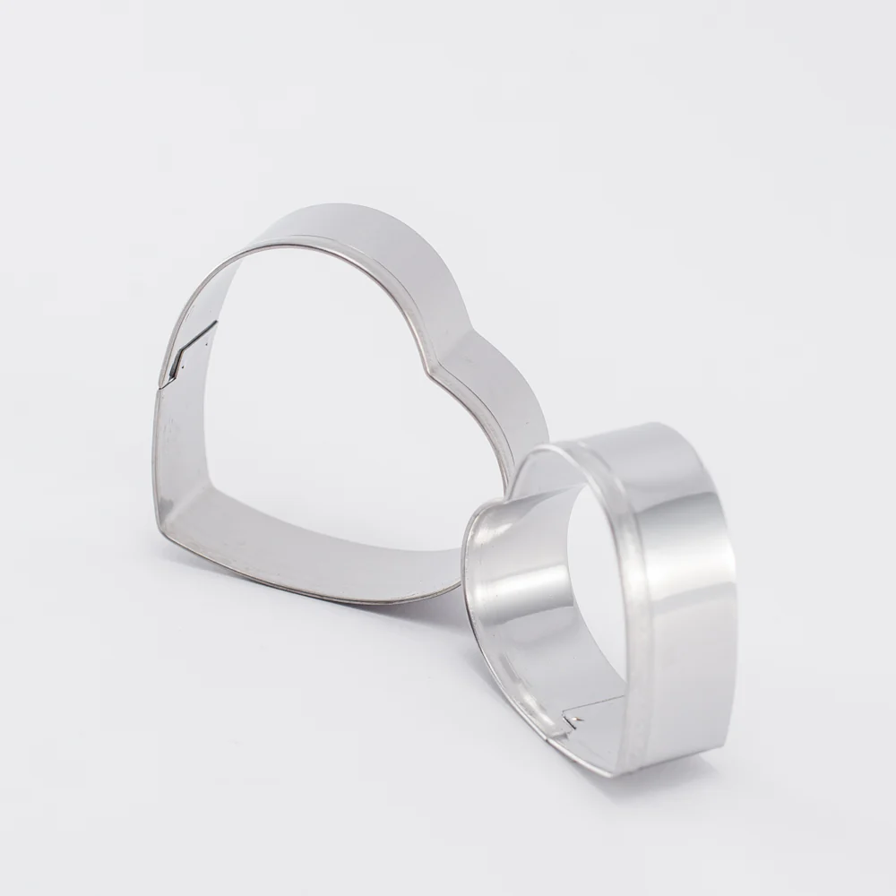 Cookie Cutters (Heart/2pcs) - Image 2