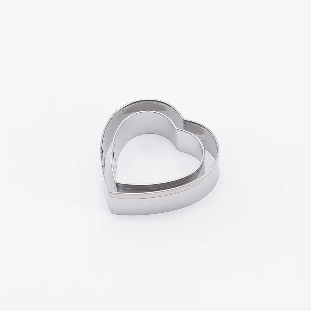 Cookie Cutters (Heart/2pcs) - Image 6