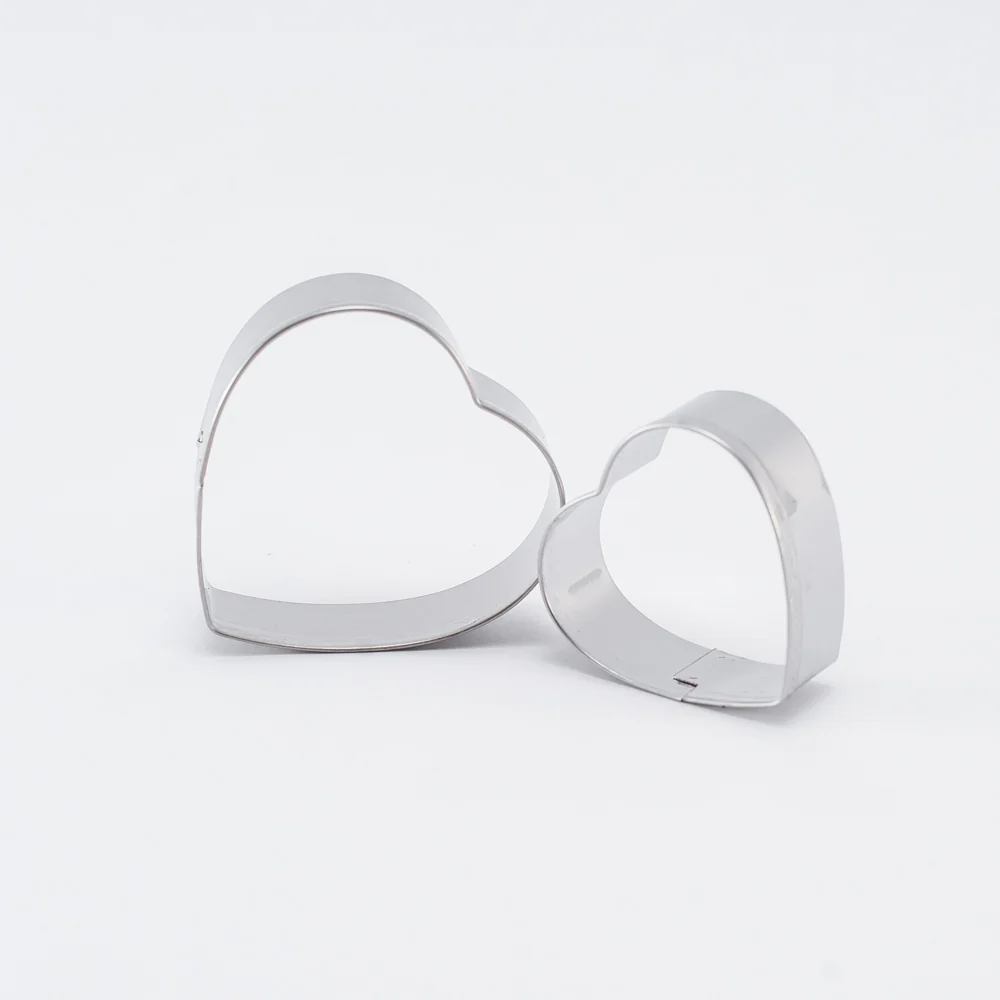 Cookie Cutters (Heart/2pcs) - Image 7