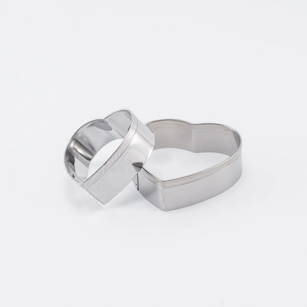 Cookie Cutters (Heart/2pcs) - Image 9