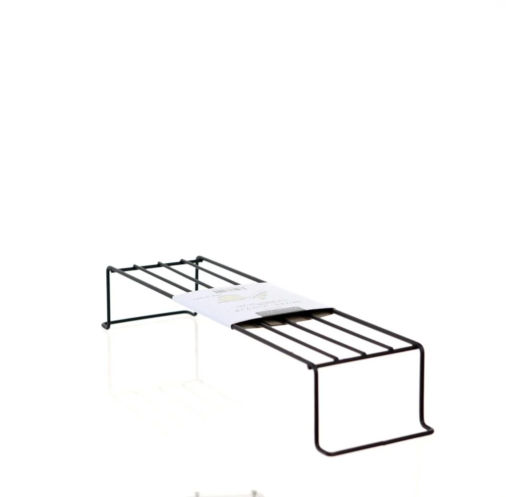 Cooktop Side Rack (Black/8x32.5x5cm) - Image 4