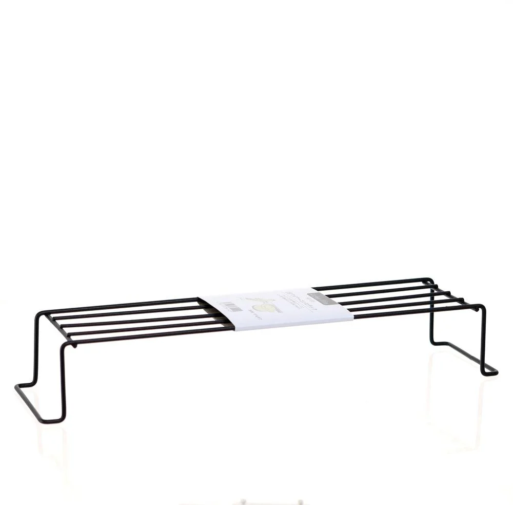 Cooktop Side Rack (Black/8x32.5x5cm) - Image 6