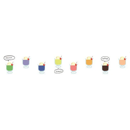 Cream Soda Washi Masking Tape YJN-44 - Image 3