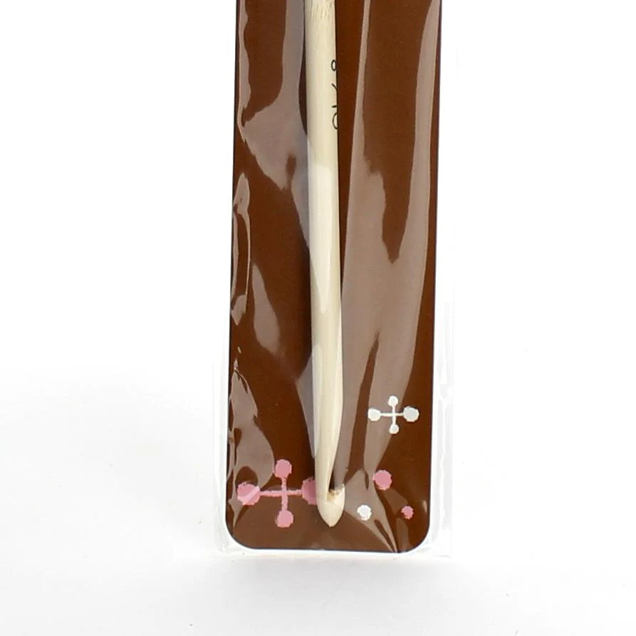 #8 and #10 Double-Ended Bamboo Crochet Hook - Image 4