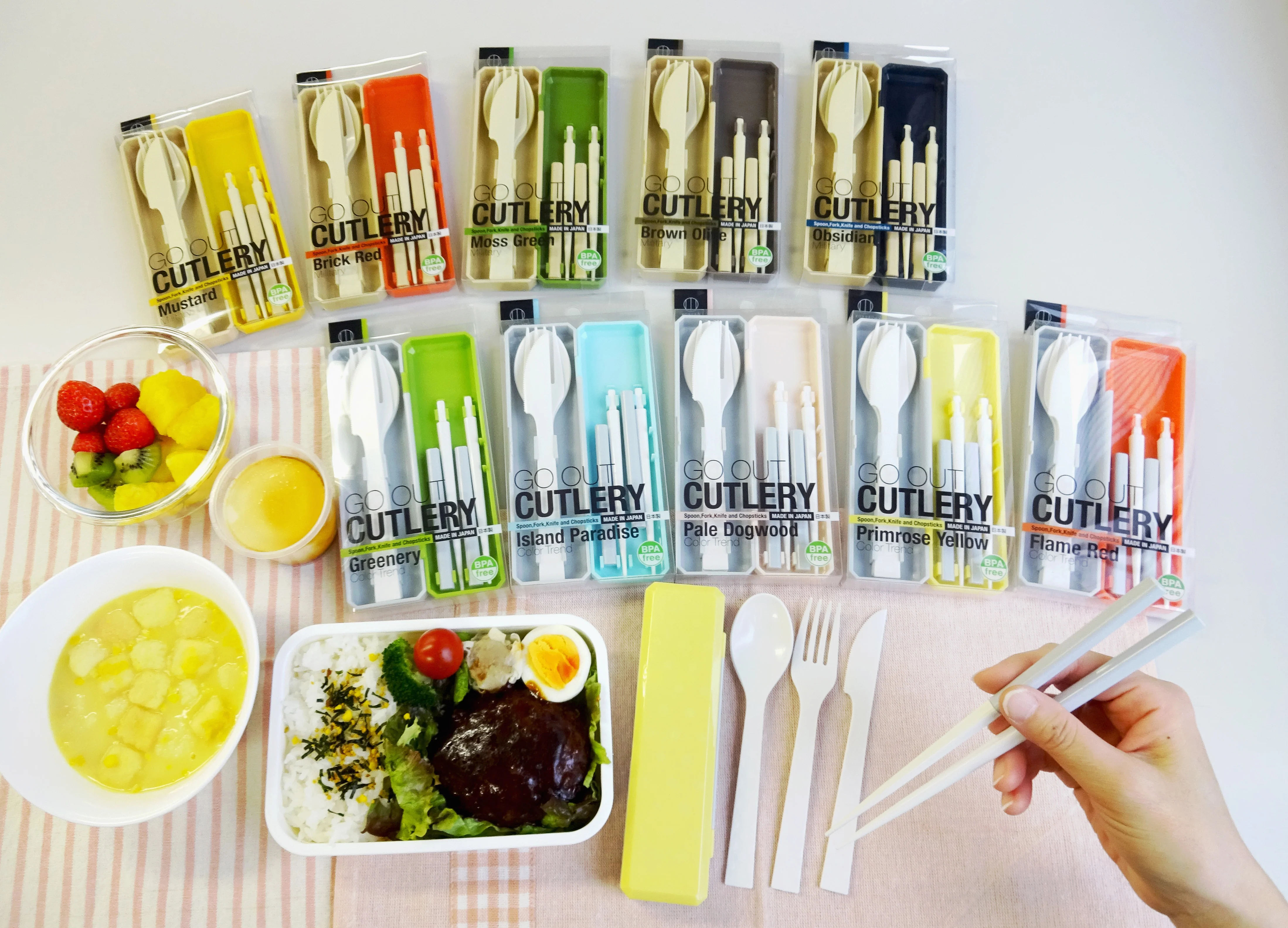 Kokubo Go Out Cutlery Set with Case - Image 15