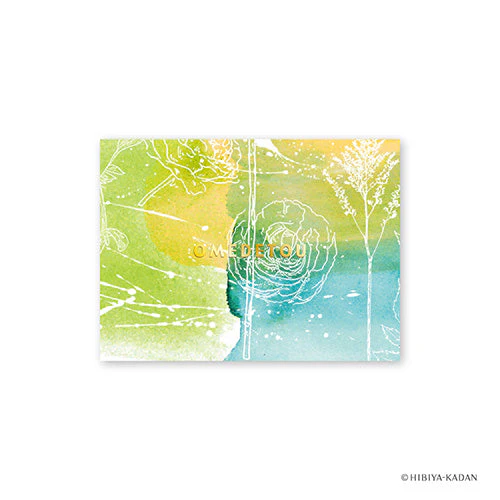 Daigo Greeting Card Hibiya Hanada Greeting Card Ranunculus 1