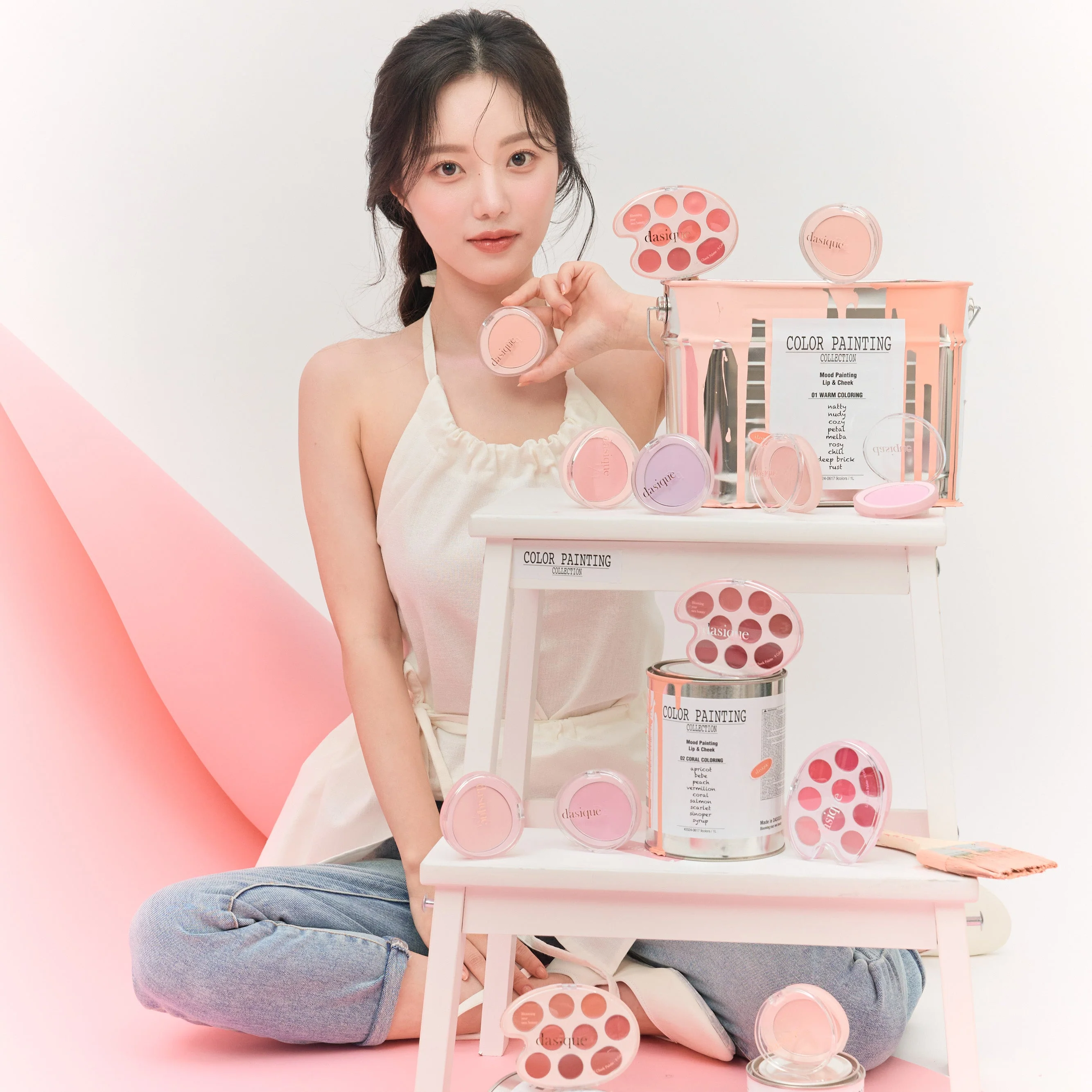 Dasique Mood Painting Lip & Cheek Palette - Image 3
