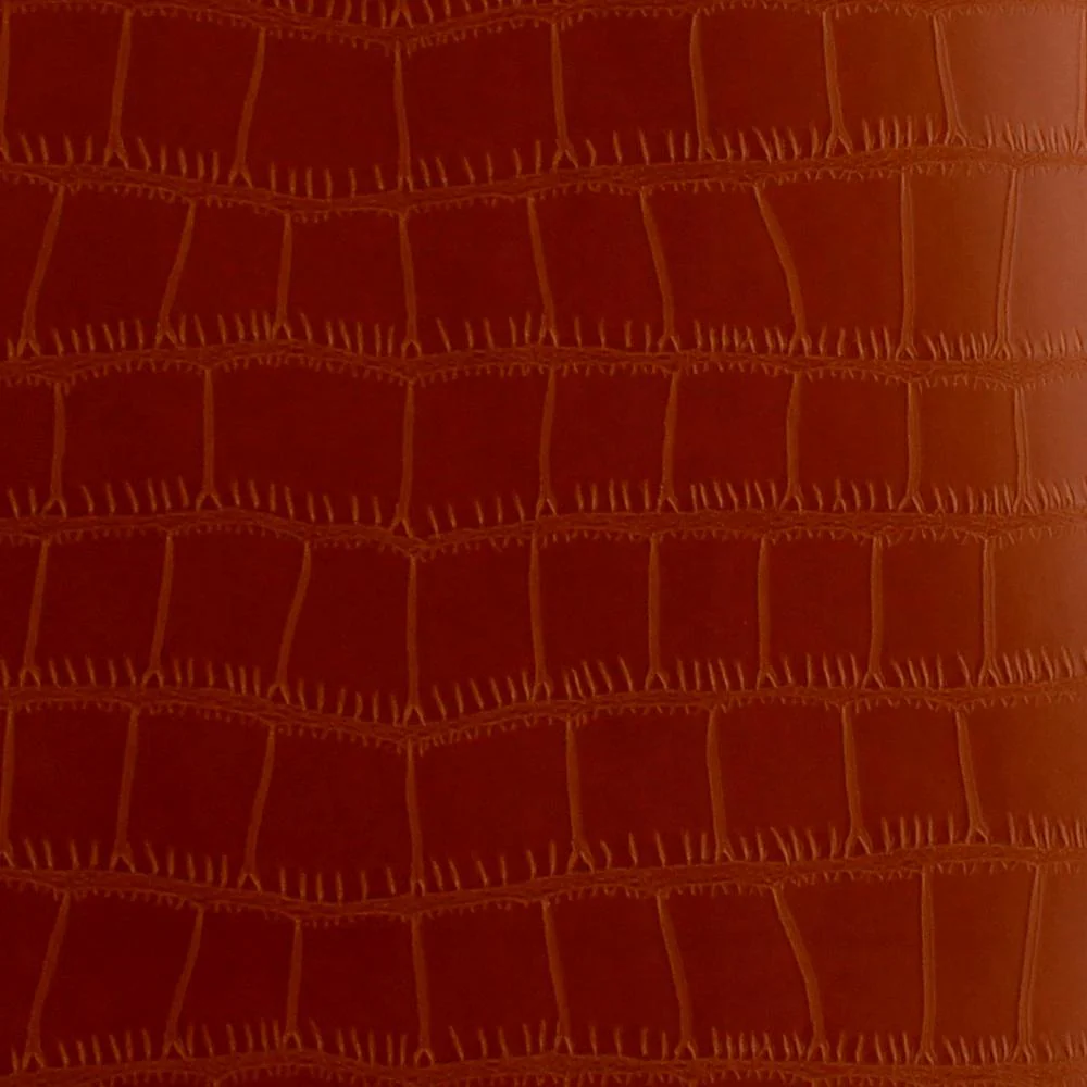 Decorative Sticker (PVC/Crocodile Print/BK*BN/30x30cm) - Image 2