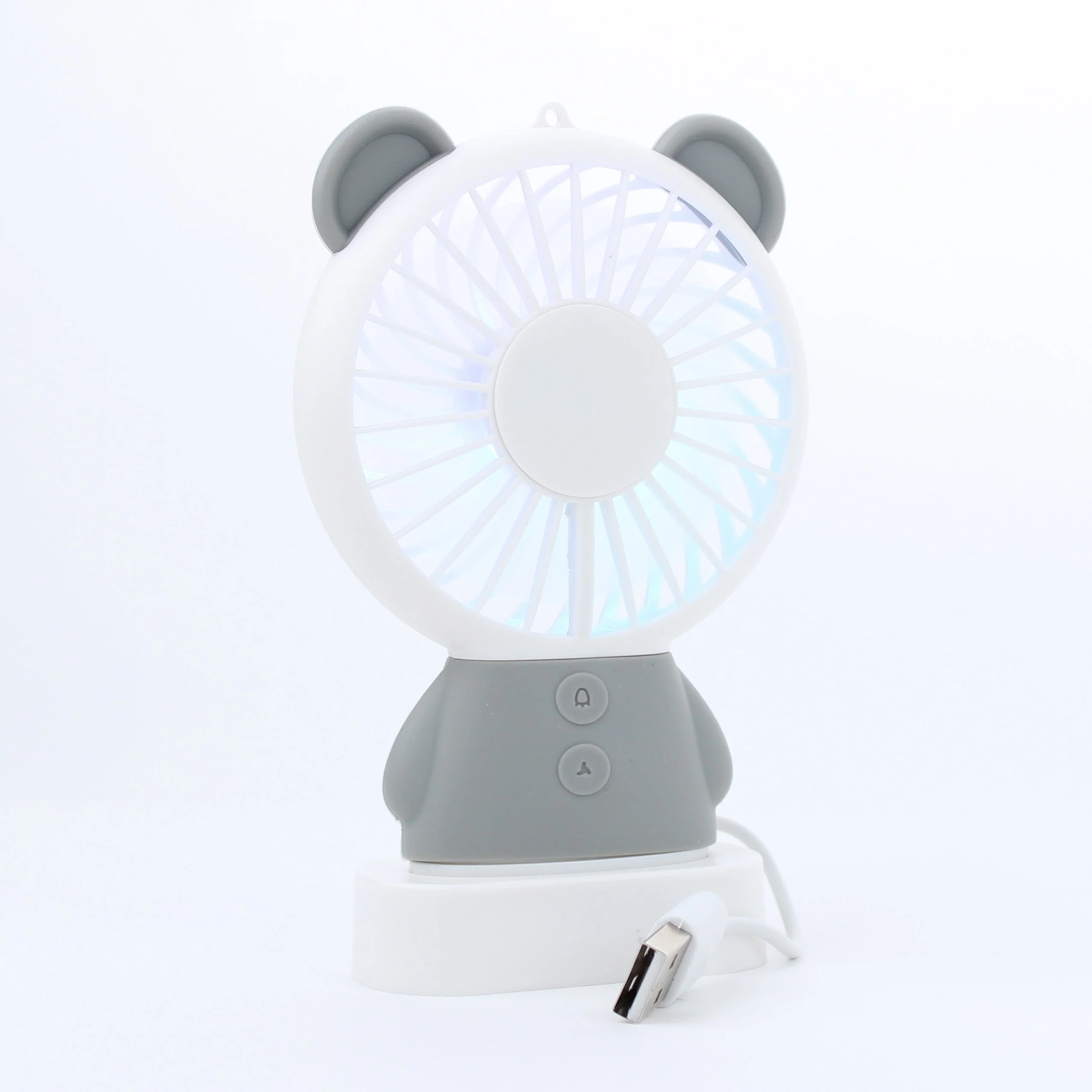 Desk & Portable Fan with Strap & USB Charger - Image 7