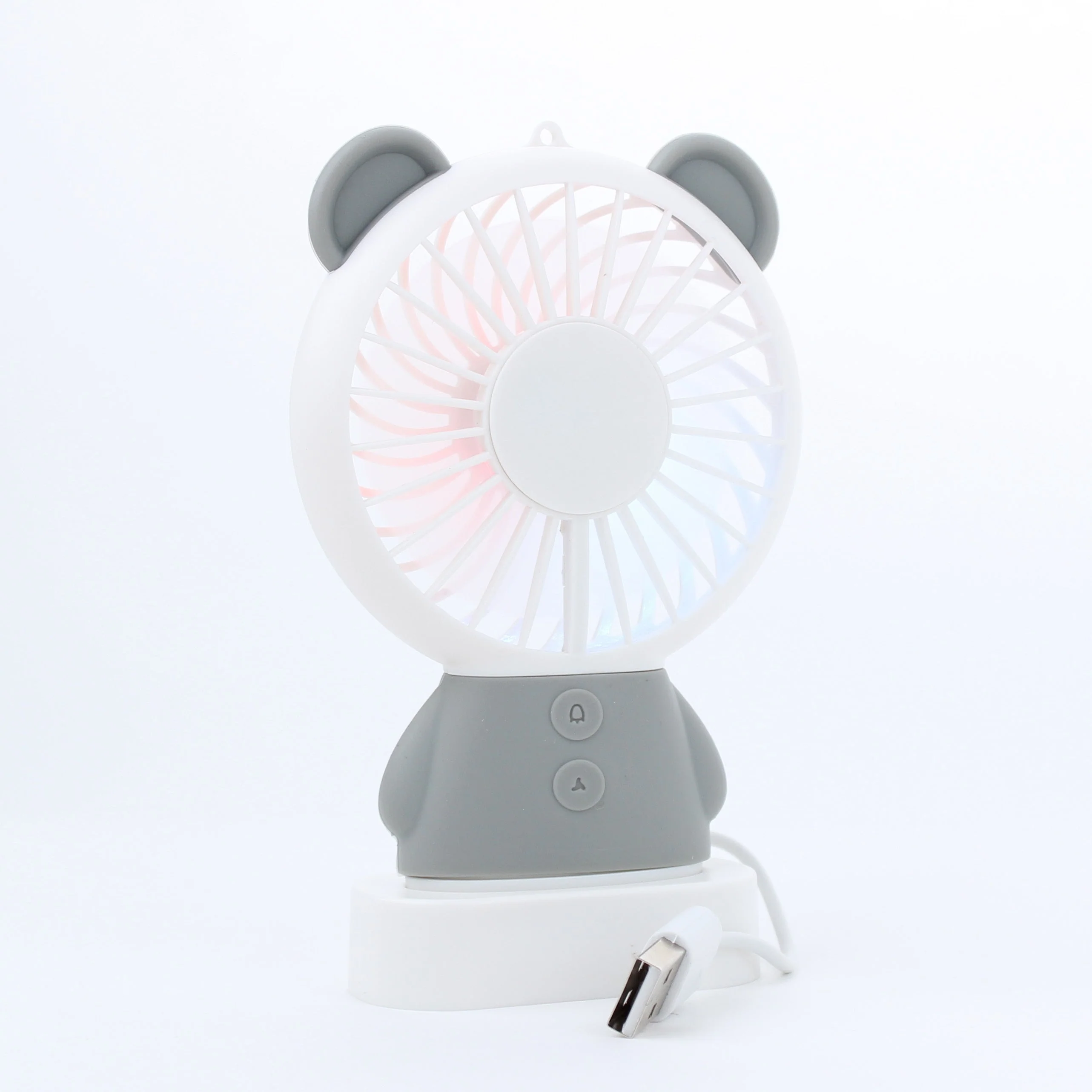 Desk & Portable Fan with Strap & USB Charger - Image 8