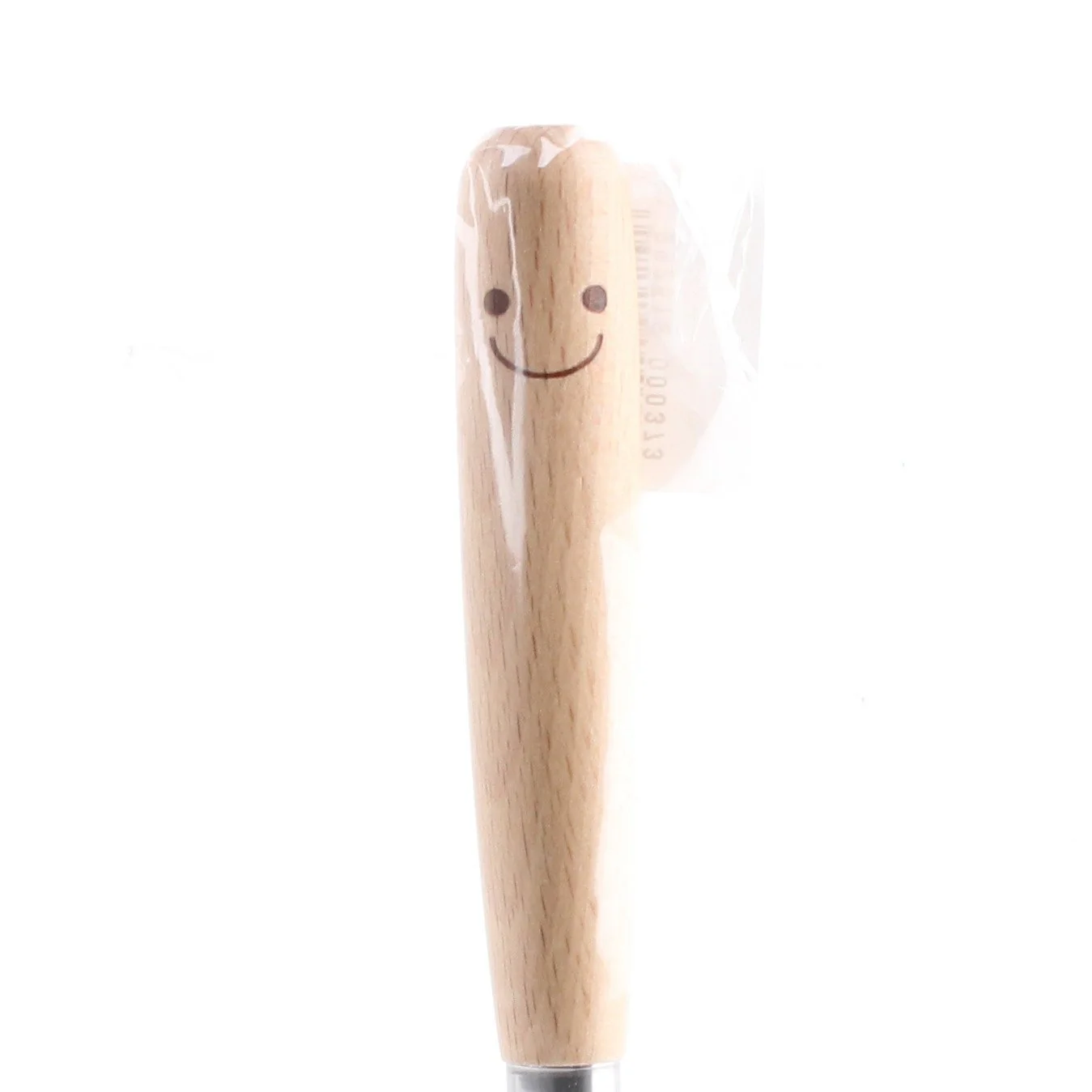 Smile Stainless Steel Dessert Fork with Wooden Handle 17.6cm - Image 2