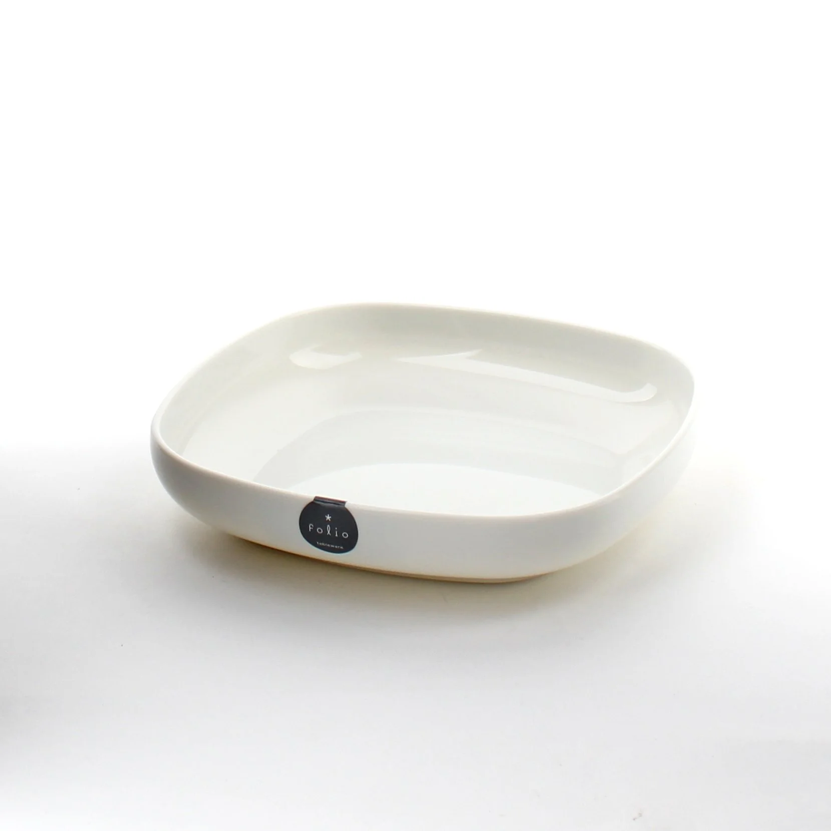 17.0cm White Square Dish (650mL)