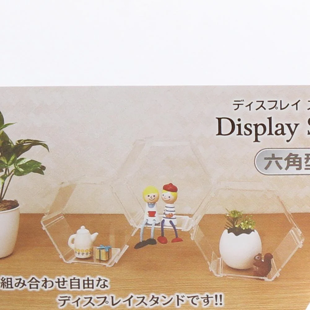 Hexagon Clear Display Stand - Image 3