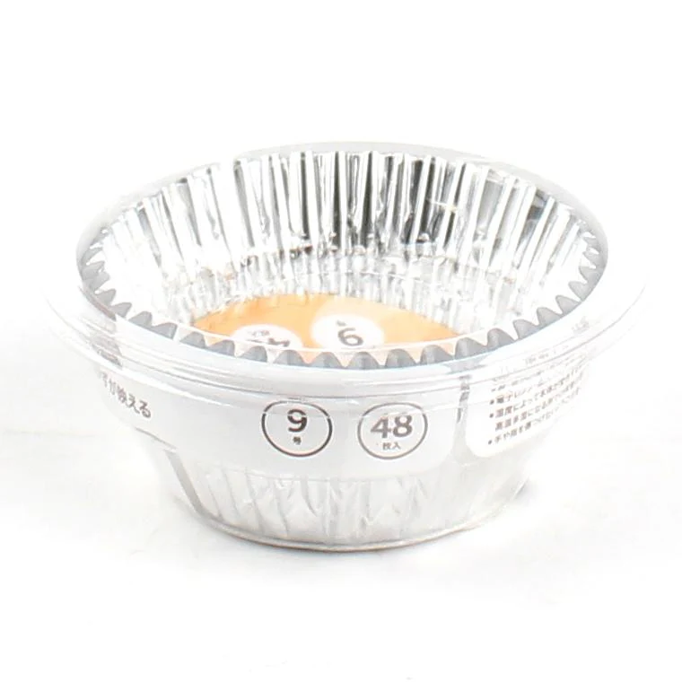 Disposable Foil Food Cup (Aluminum/Size 9*Thick/SL/9.5x9.5x3.8cm (48pcs)) - Image 3
