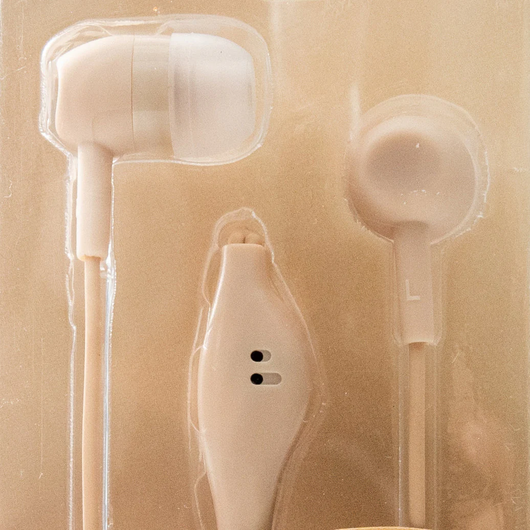 Stereo Earphones with Microphone 120cm - Image 2