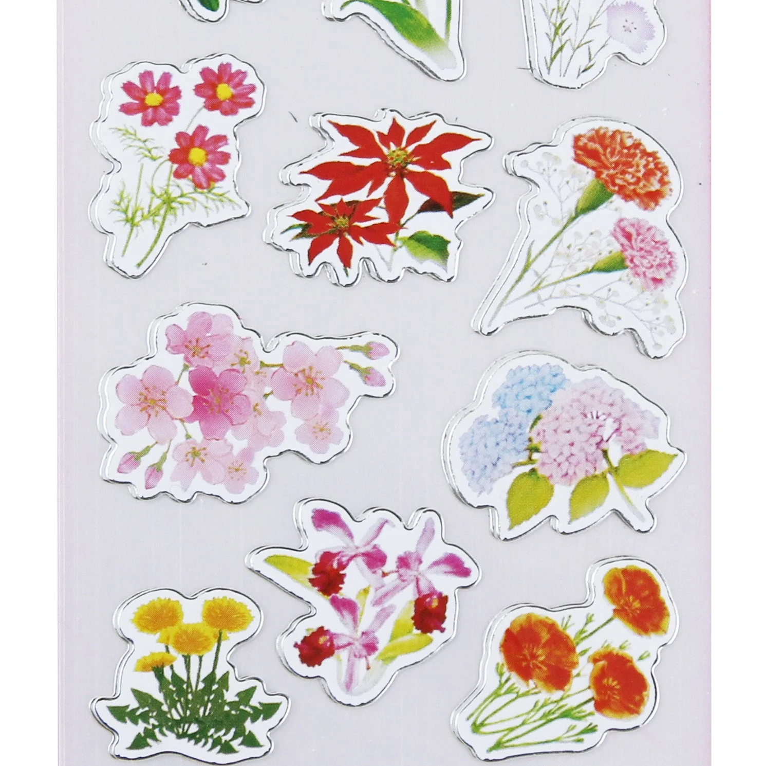 Eight Station Sticker Point Fashion Sticker Flower - Image 2