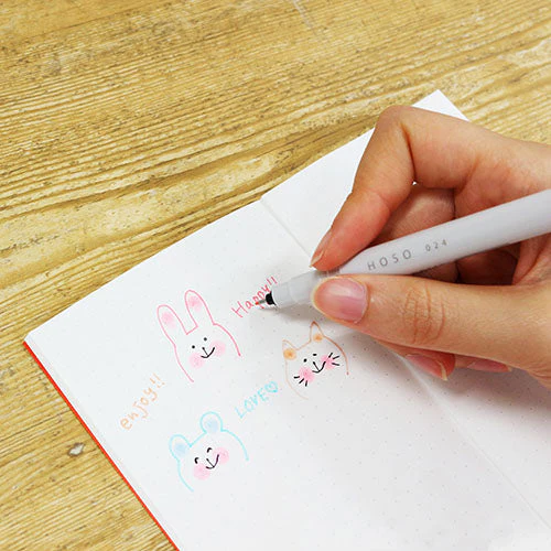 Epoch Chemical 0.5mm Maru Liner Hoso Fluorescent Marker Highlighter - Image 2