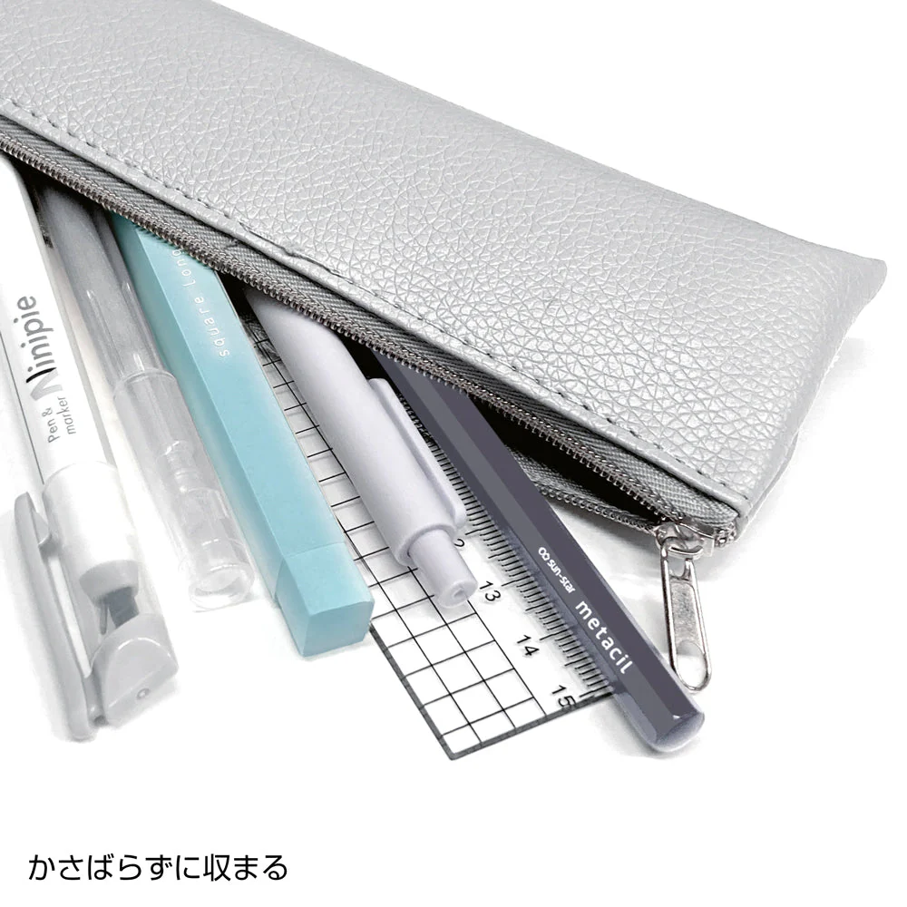 Sun-Star Long Square Eraser - Mint Blue - Image 3