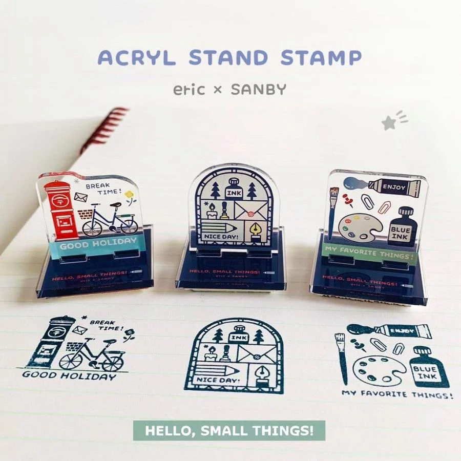 Sanby x Eric Acrylic Stand Stamp Post - Image 3