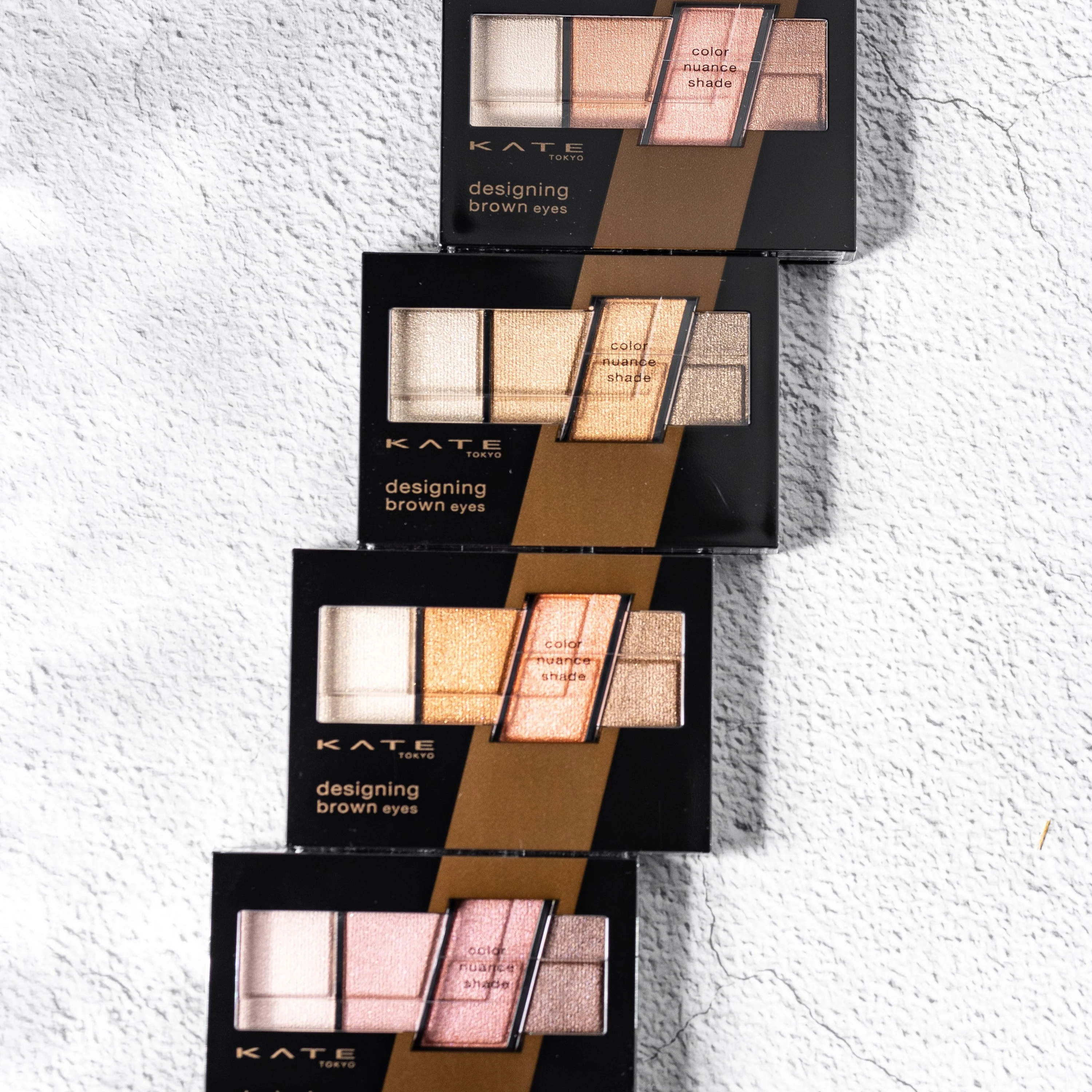 Kate Designing Brown Eyes Eyeshadow Palette (4 Shades) - Image 11
