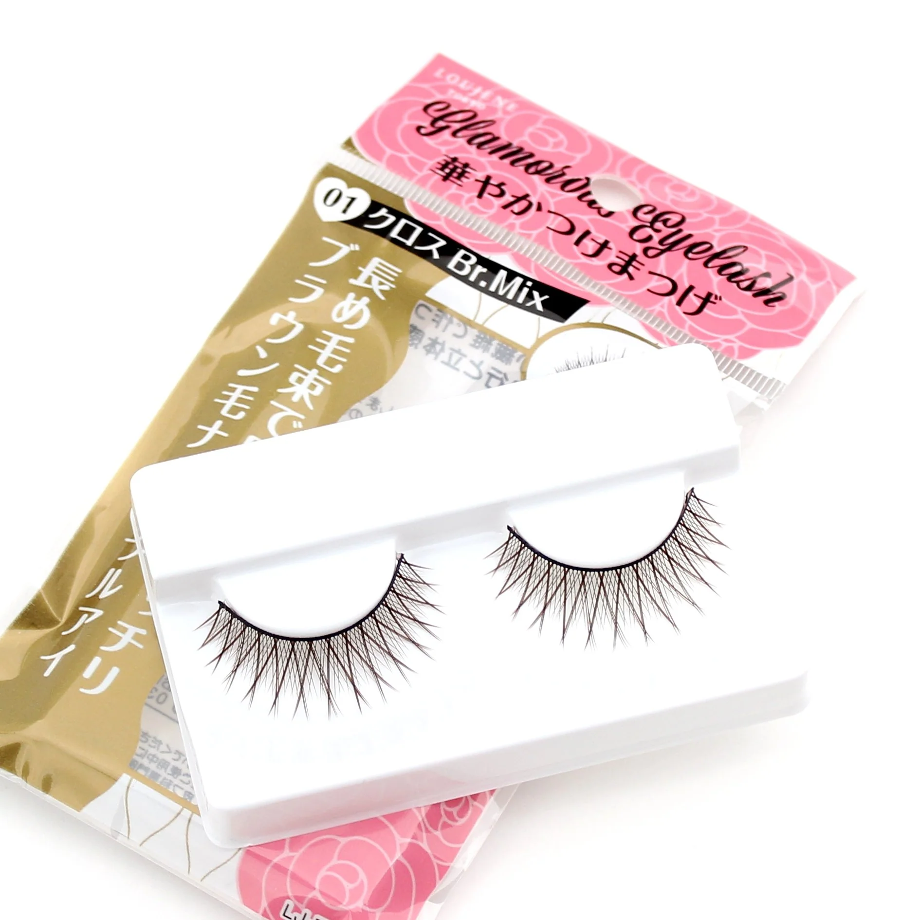 Glamorous False Eyelashes (#01/1pr) - Image 3
