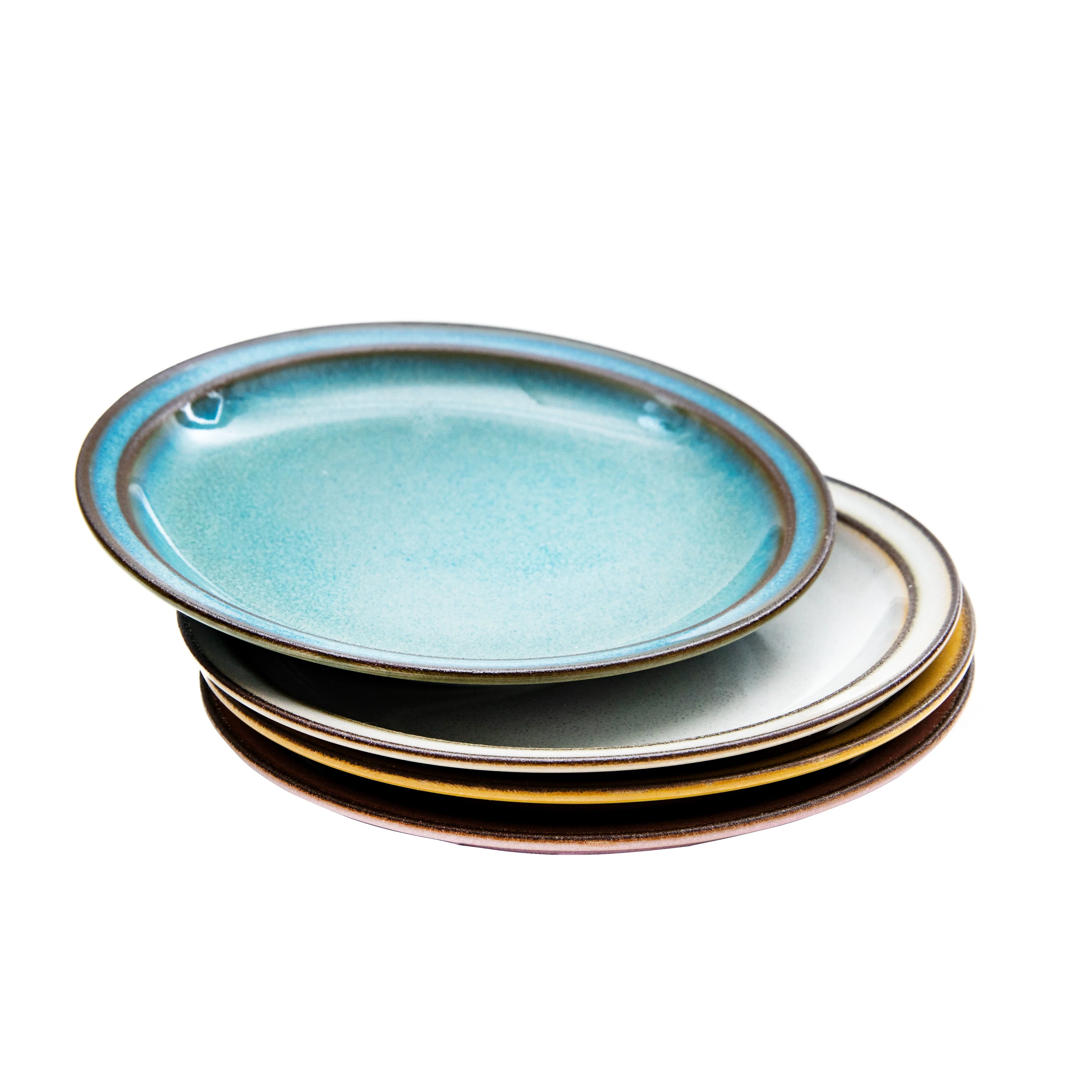 Japanese Fontaine Plate Yellow - Image 11