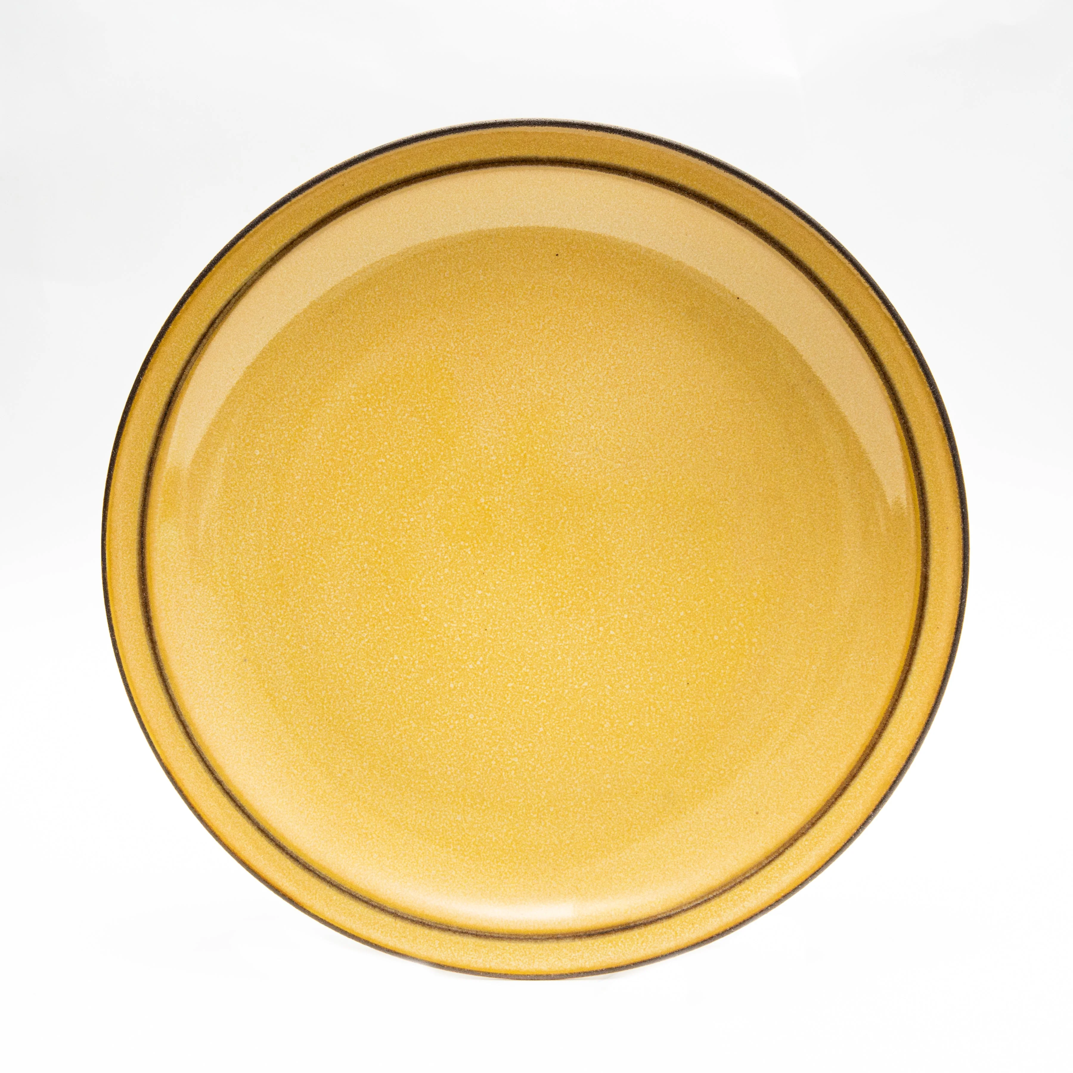 Japanese Fontaine Plate Yellow - Image 3