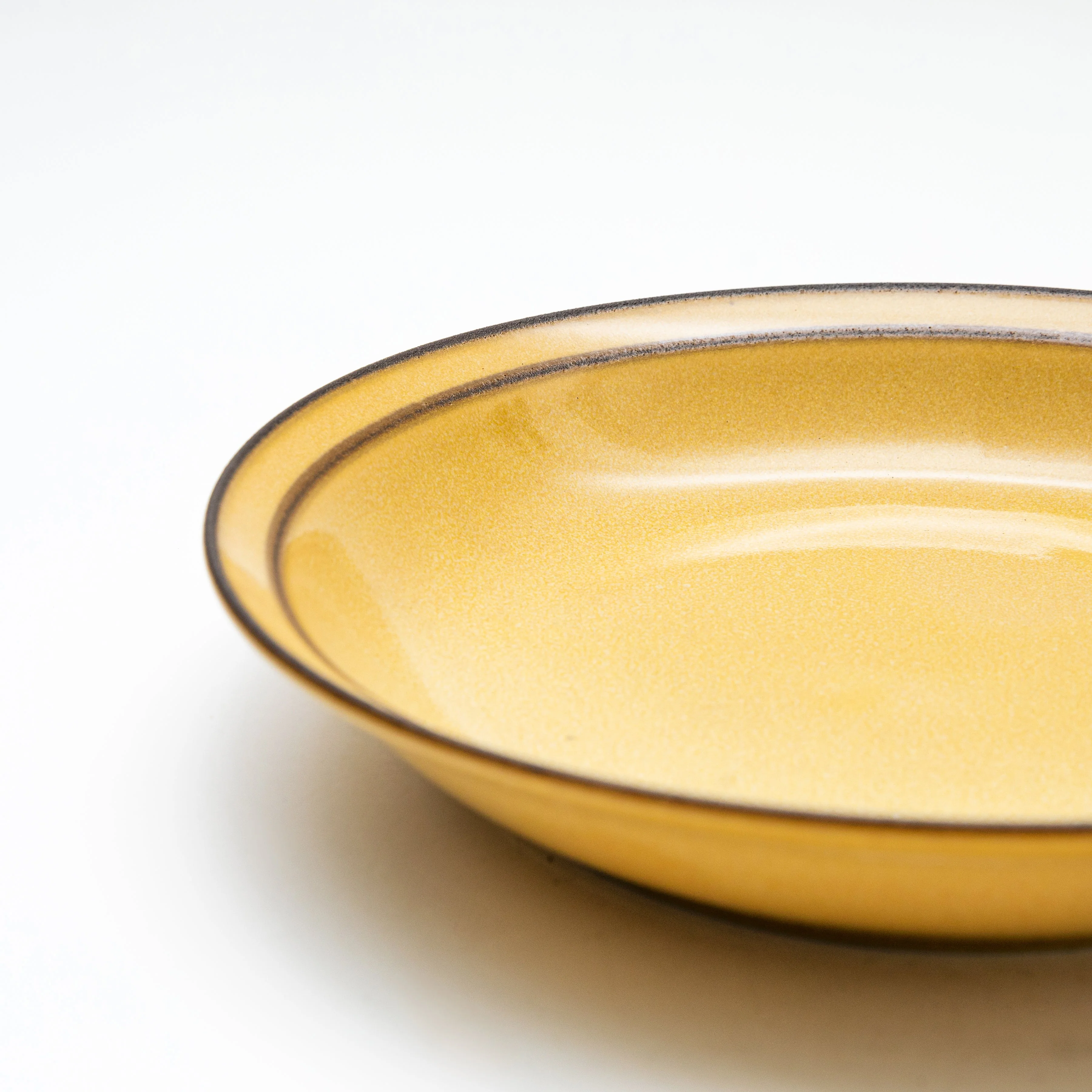 Japanese Fontaine Plate Yellow - Image 7