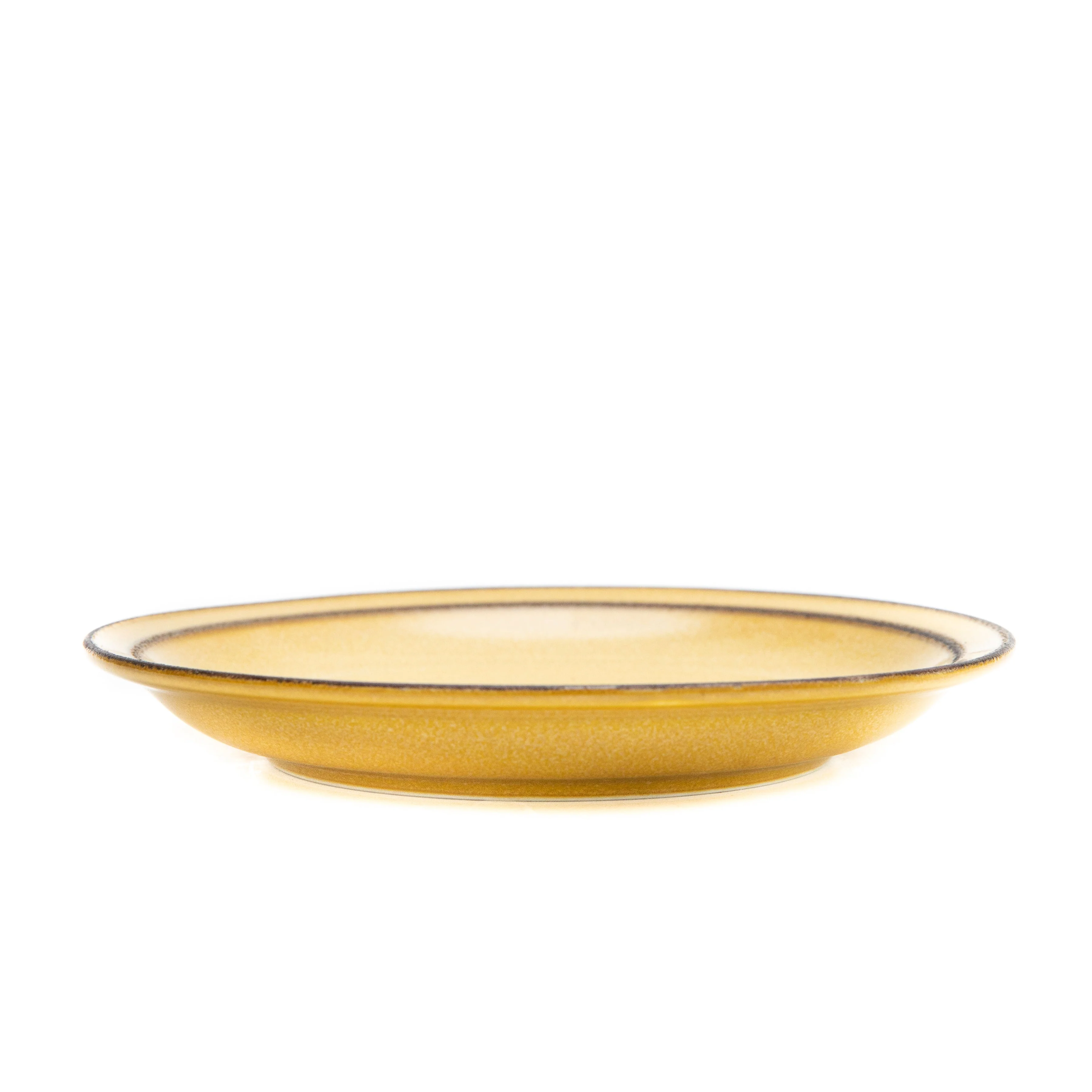 Japanese Fontaine Plate Yellow - Image 8