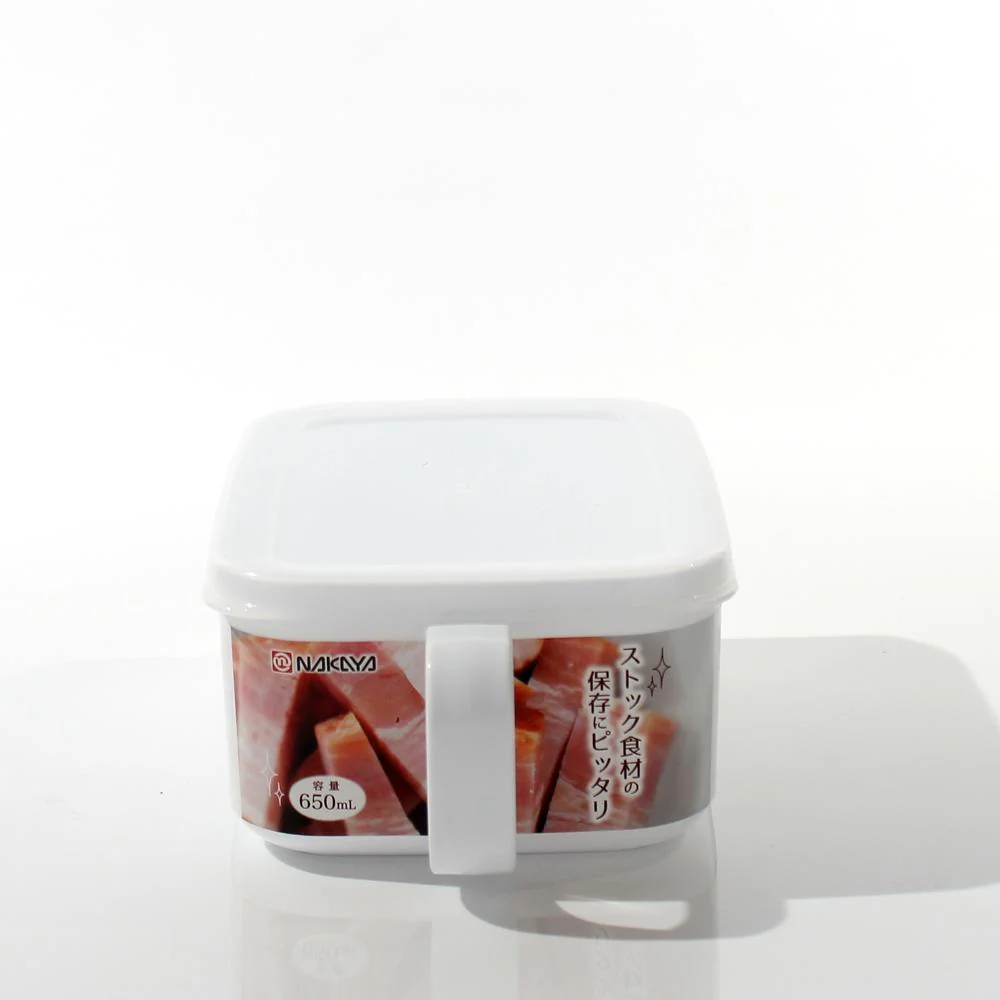 Food Container (PP/PE/With Handle/Food/6.2x10.5x16.1cm / 650mL) - Image 3