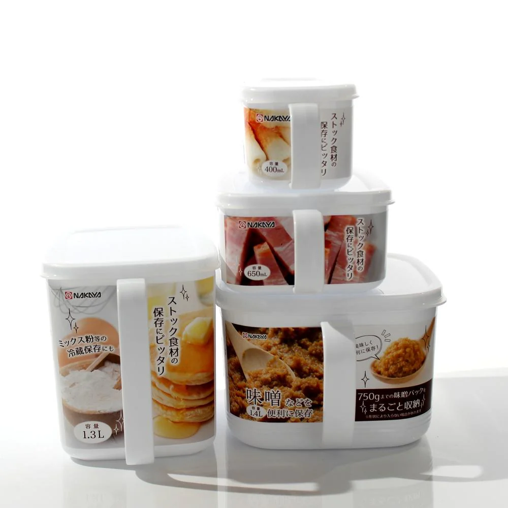 Food Container (PP/PE/With Handle/Food/6.2x10.5x16.1cm / 650mL) - Image 4