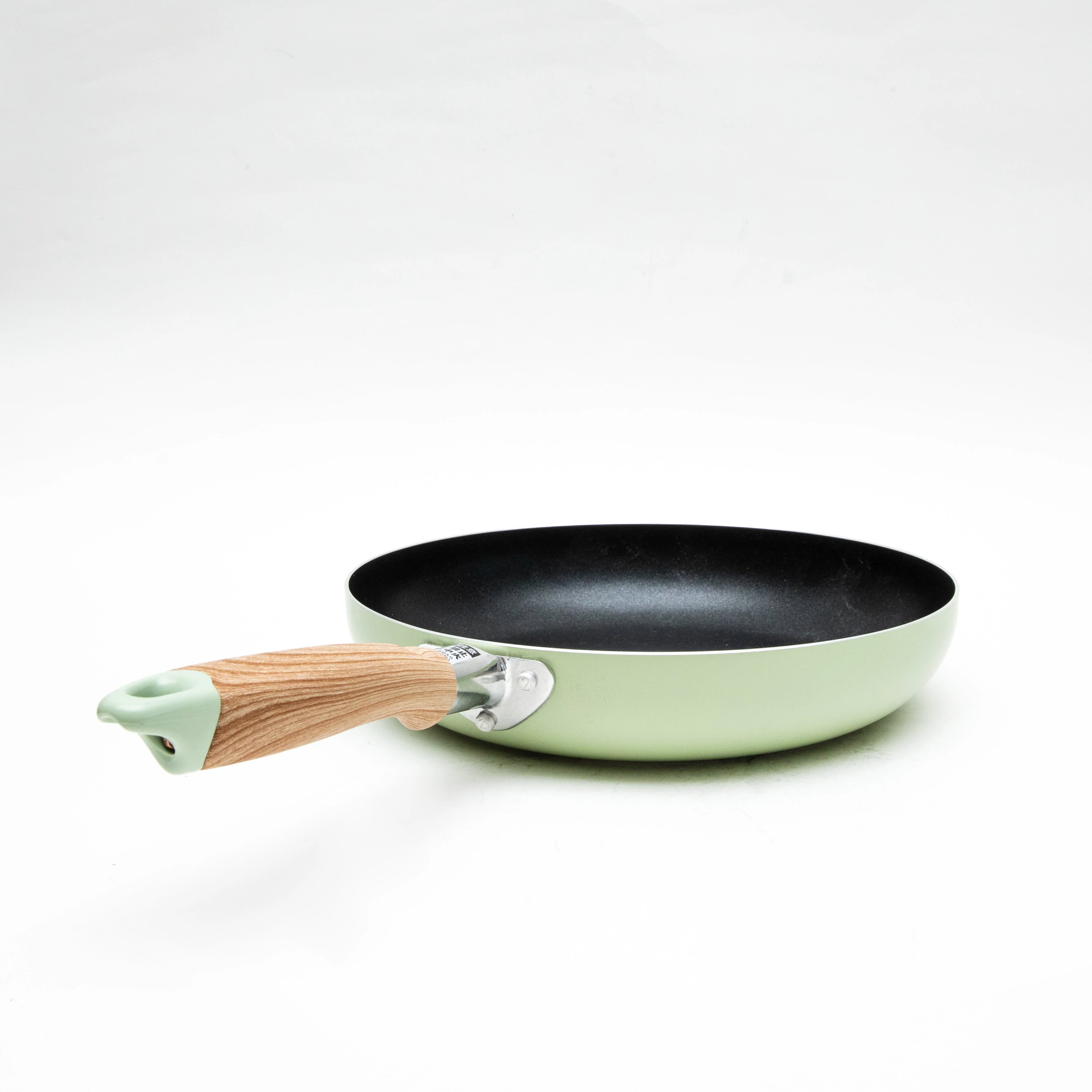 26cm Non-Stick Fluroine Coating Frying Pan - Green - Image 3