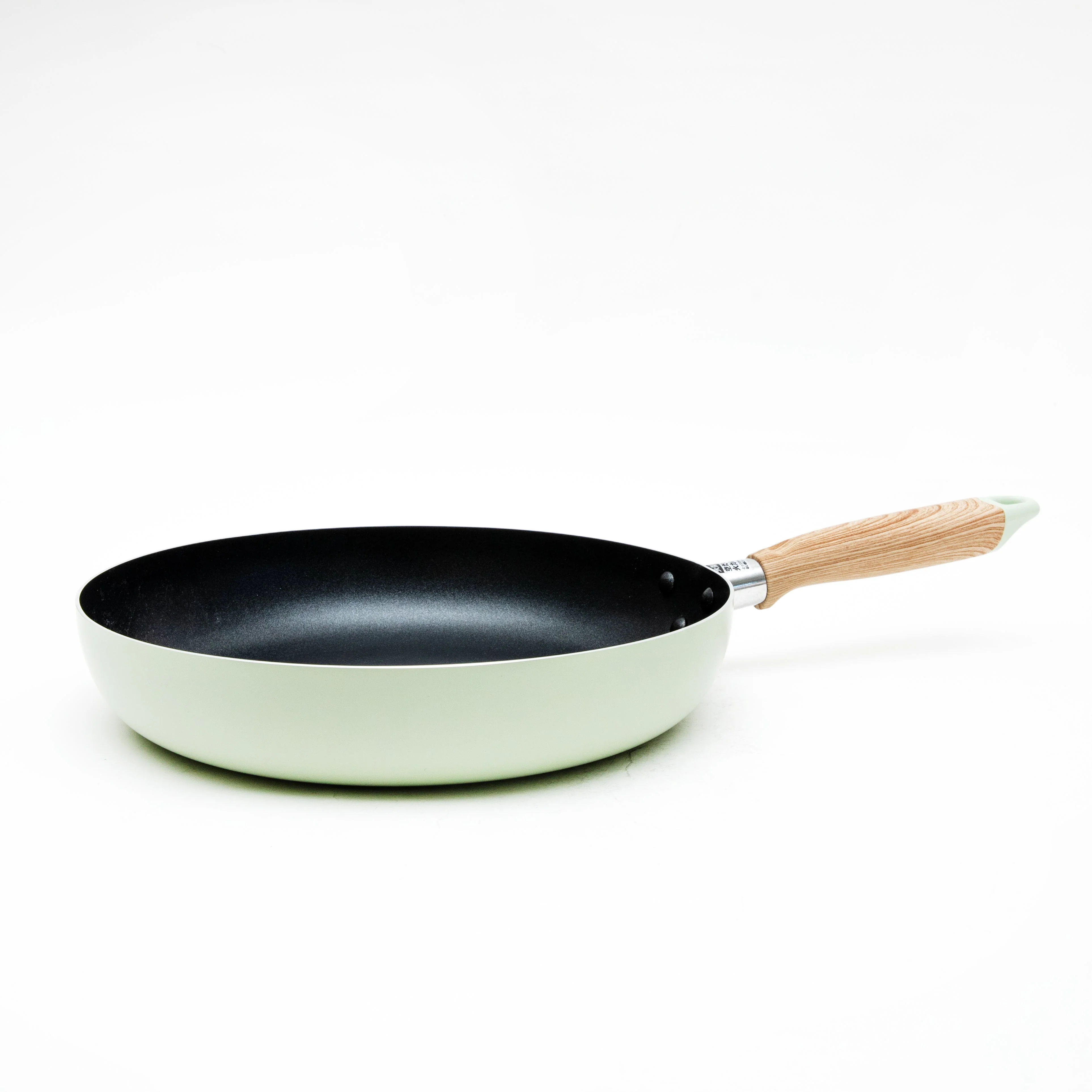 28cm Non-Stick Fluroine Coating Frying Pan - Green - Image 2