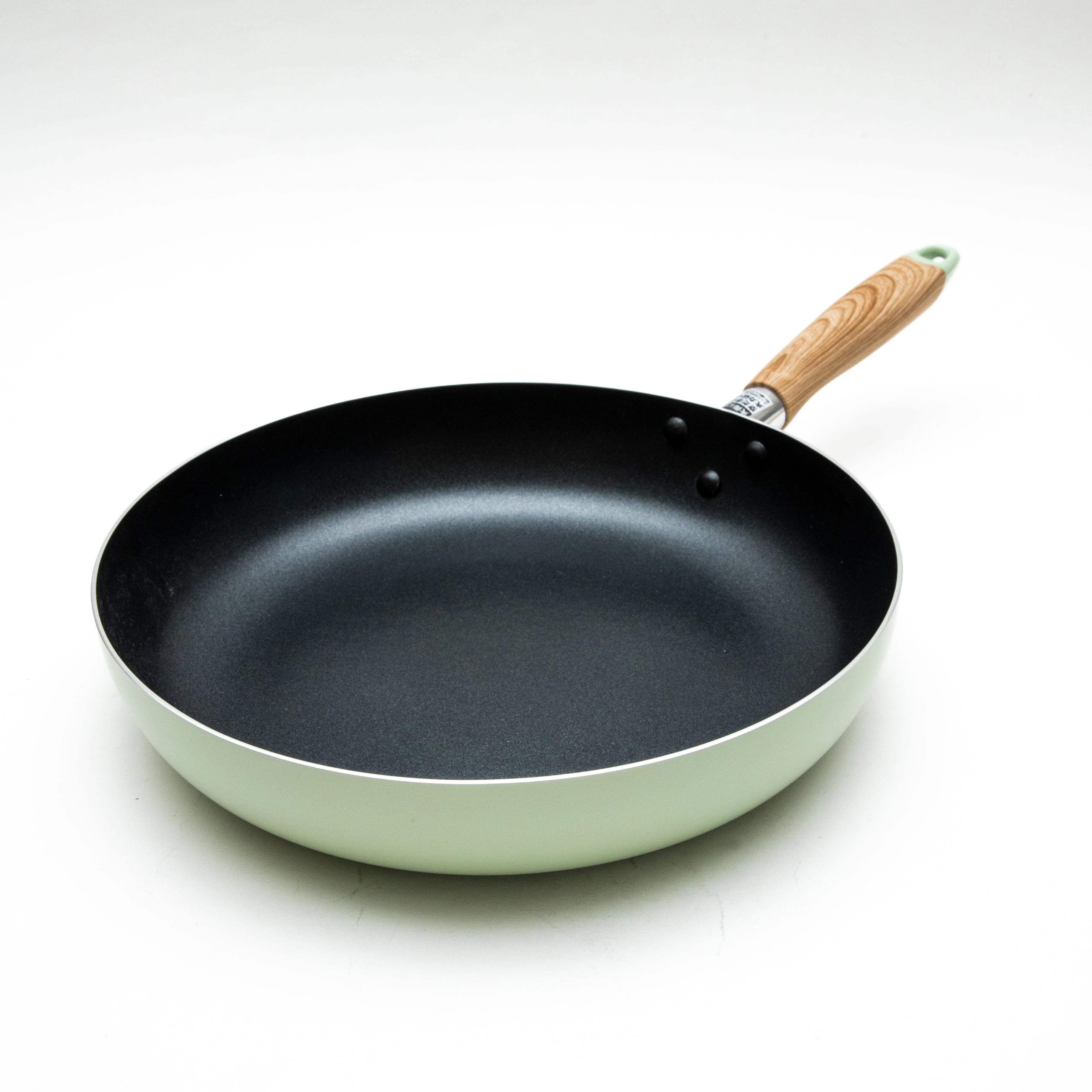 28cm Non-Stick Fluroine Coating Frying Pan - Green - Image 4