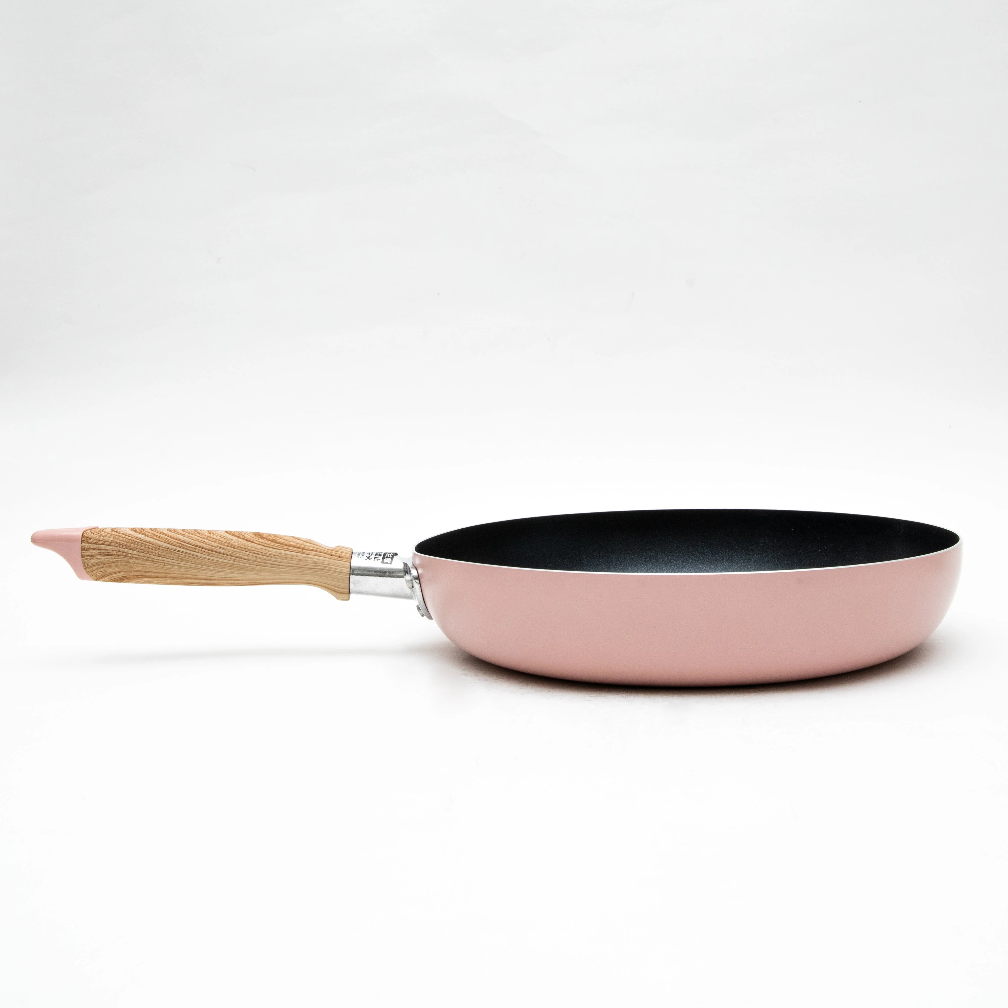 28cm Non-Stick Fluroine Coating Frying Pan - Pink - Image 3