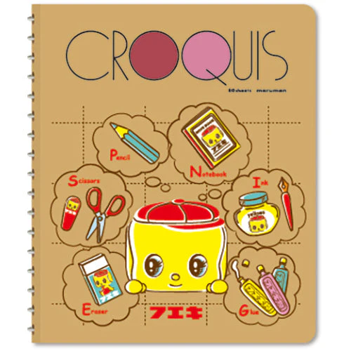 Fueki Fueki Kun Spiral Blank Notebook (80 Pages) - Image 5