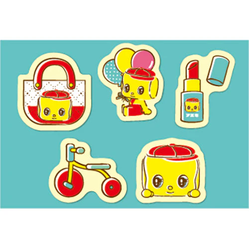 Fueki Fueki Kun Sticker Flakes CFSB3 - Image 2