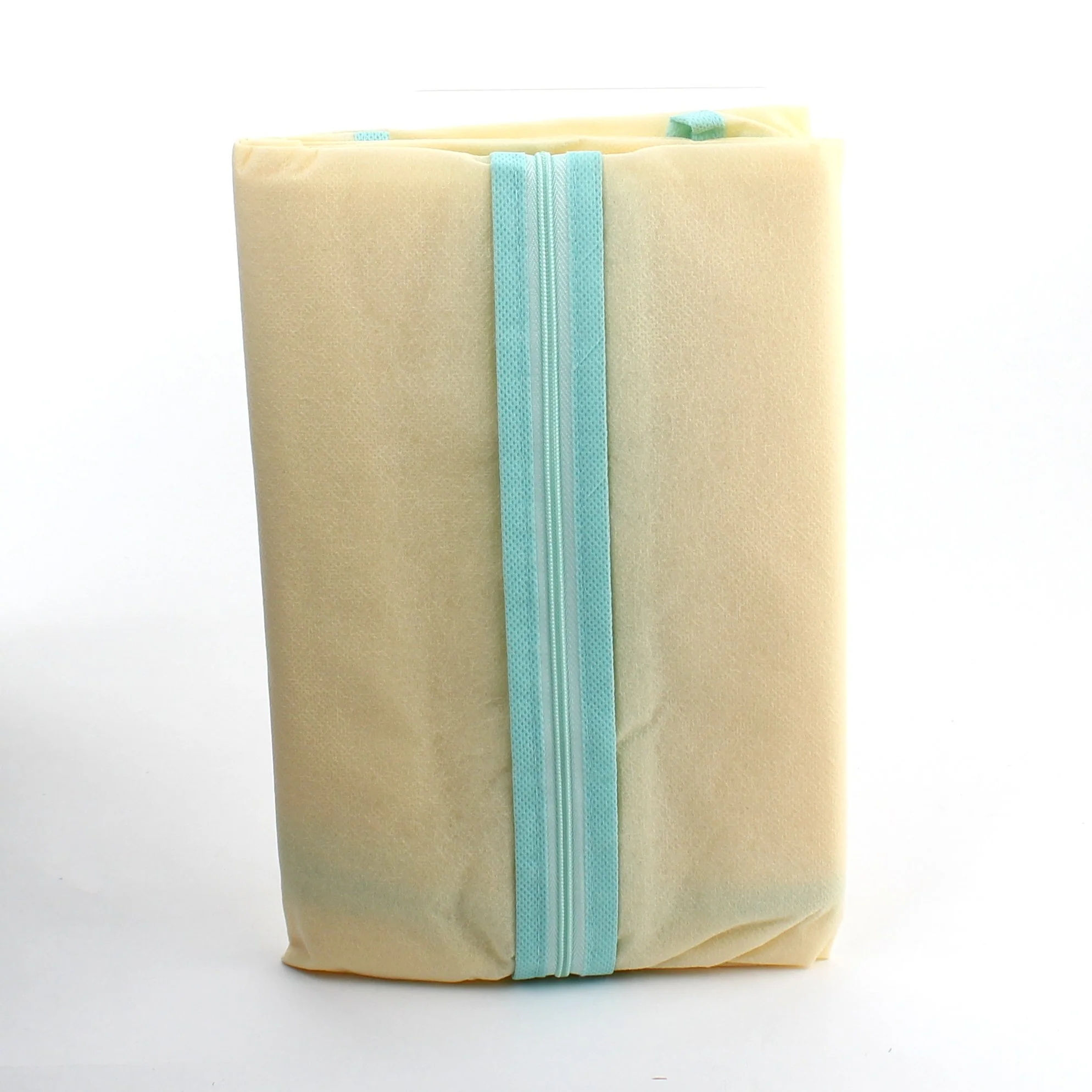Garment Cover - Coat (w/Zipper/Long Coat/BE/BL*BE/YL/60x140cm) - Image 4
