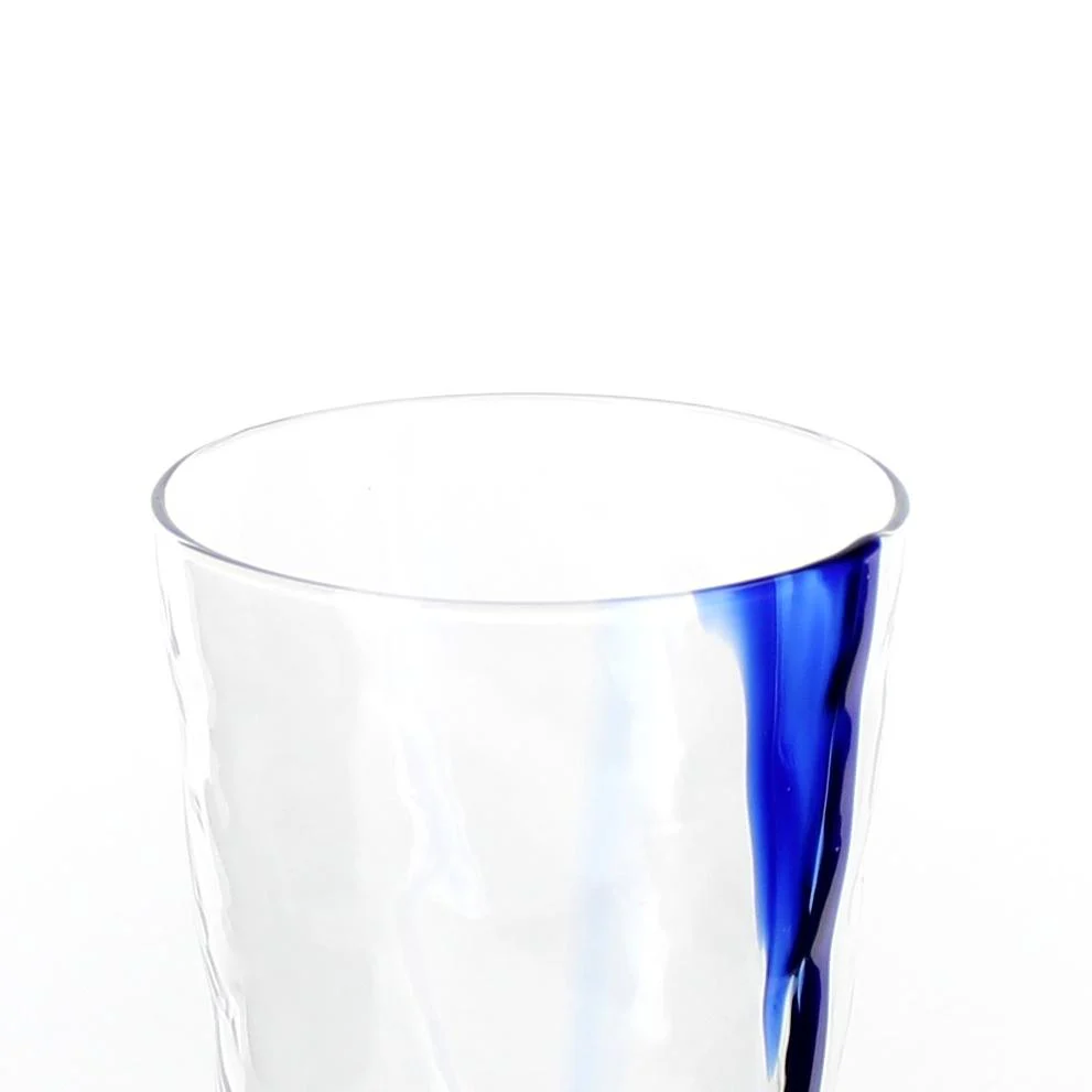 Glass Cup (CL/BL/d.8.2x15.2cm / 445mL) - Image 2