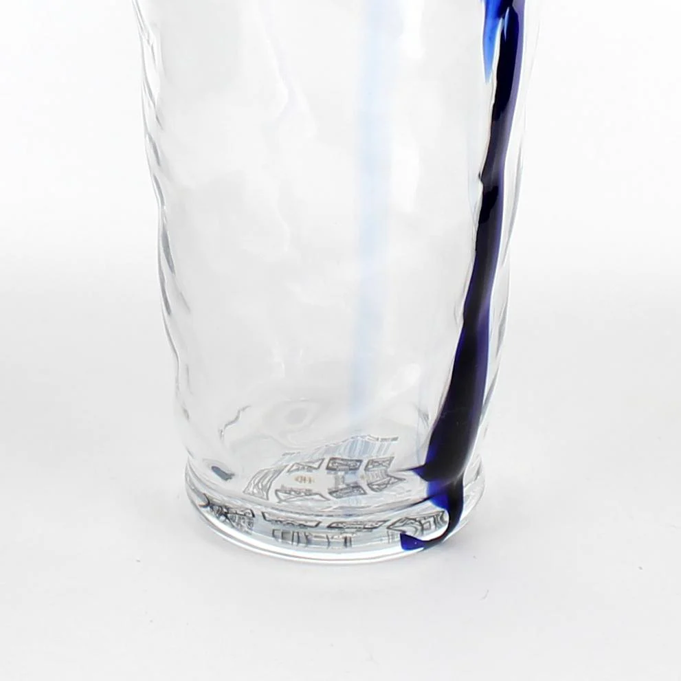 Glass Cup (CL/BL/d.8.2x15.2cm / 445mL) - Image 3