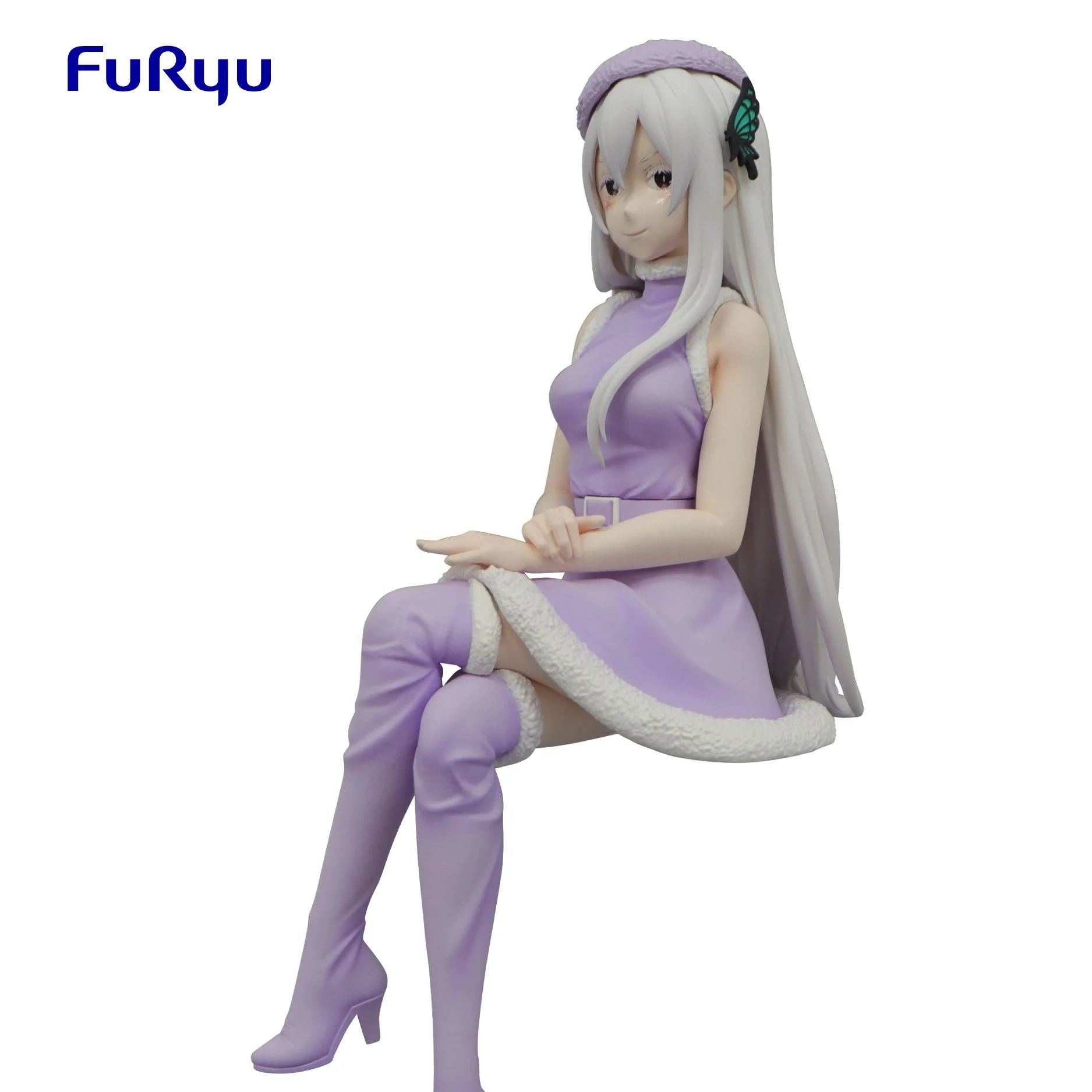 Re:Zero Noodle Stopper Figure Echidna Snow Princess - Image 2